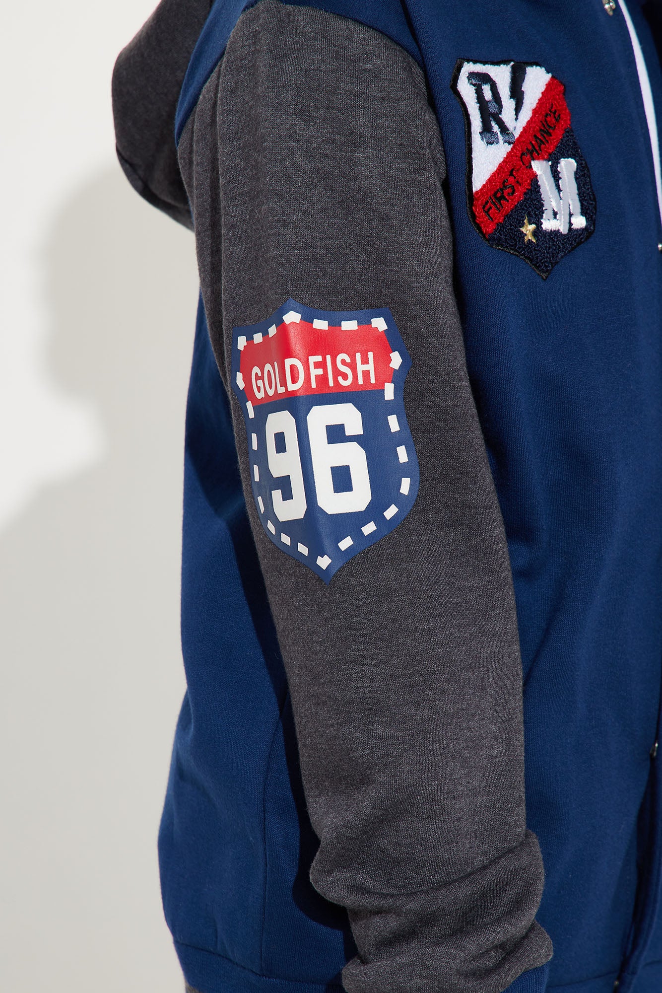 Mini Goldfish 96 Fleece Jacket - Navy - Image 4