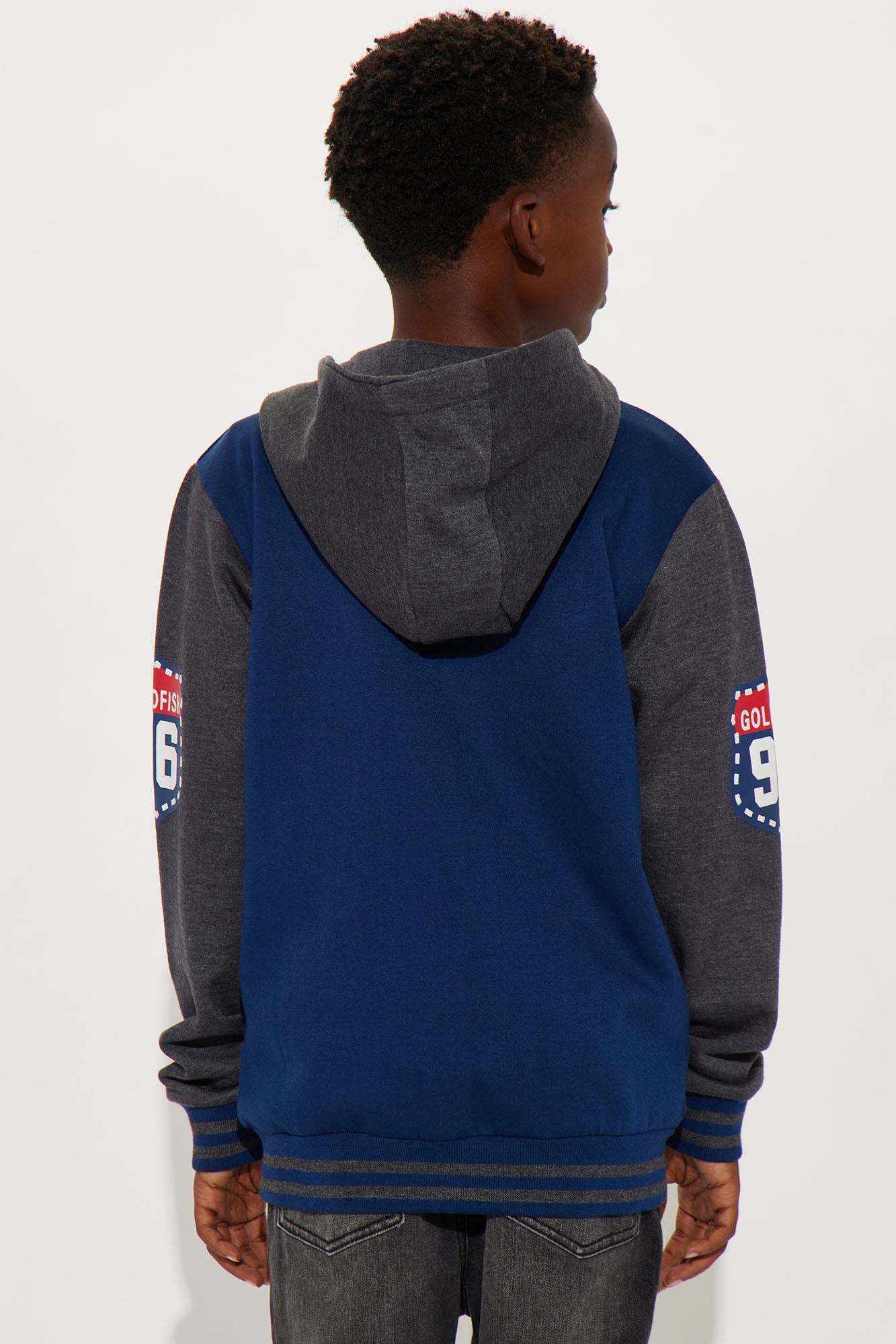 Mini Goldfish 96 Fleece Jacket - Navy - Image 5