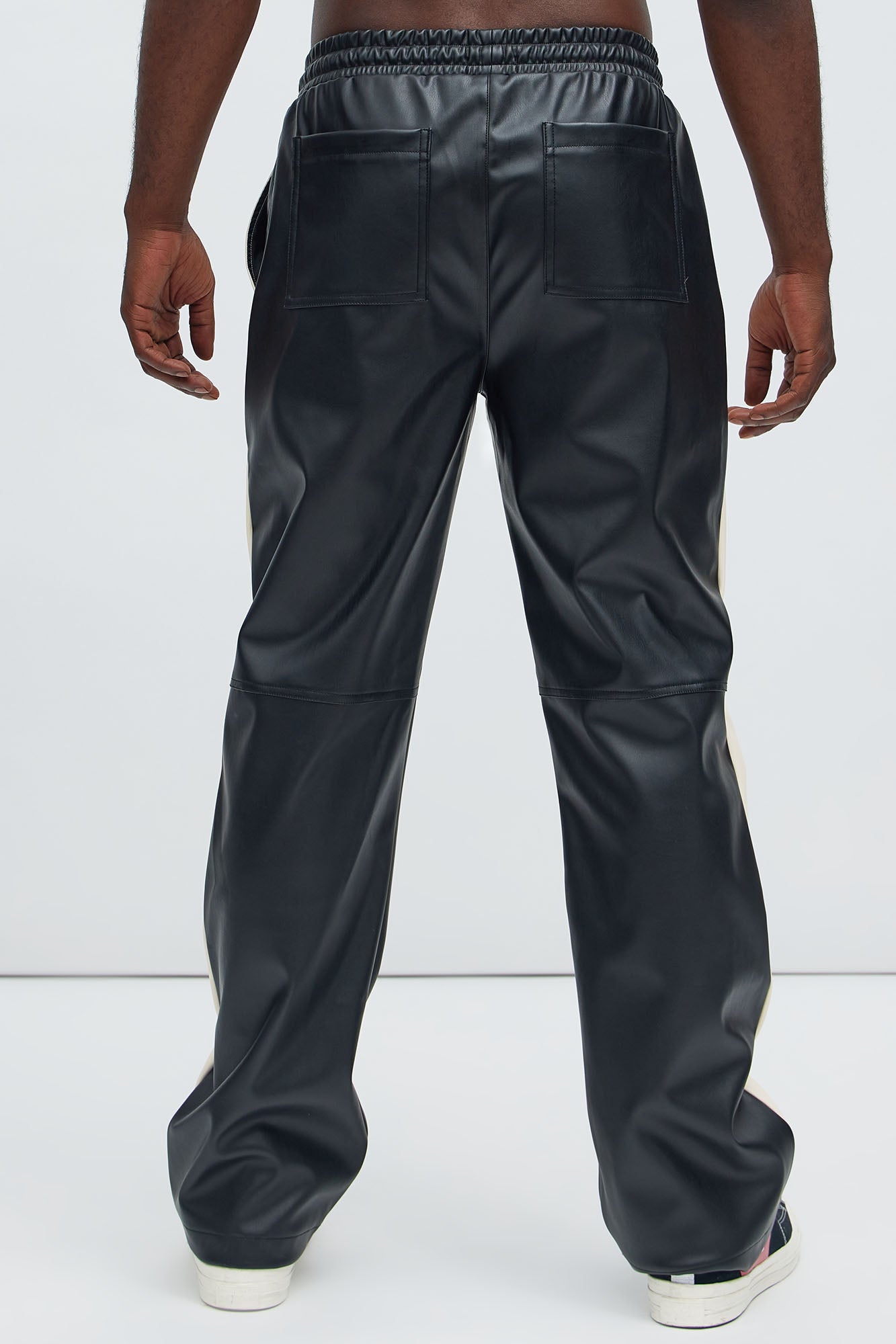 Almost Made It Straight Pants - Black/combo - Image 4