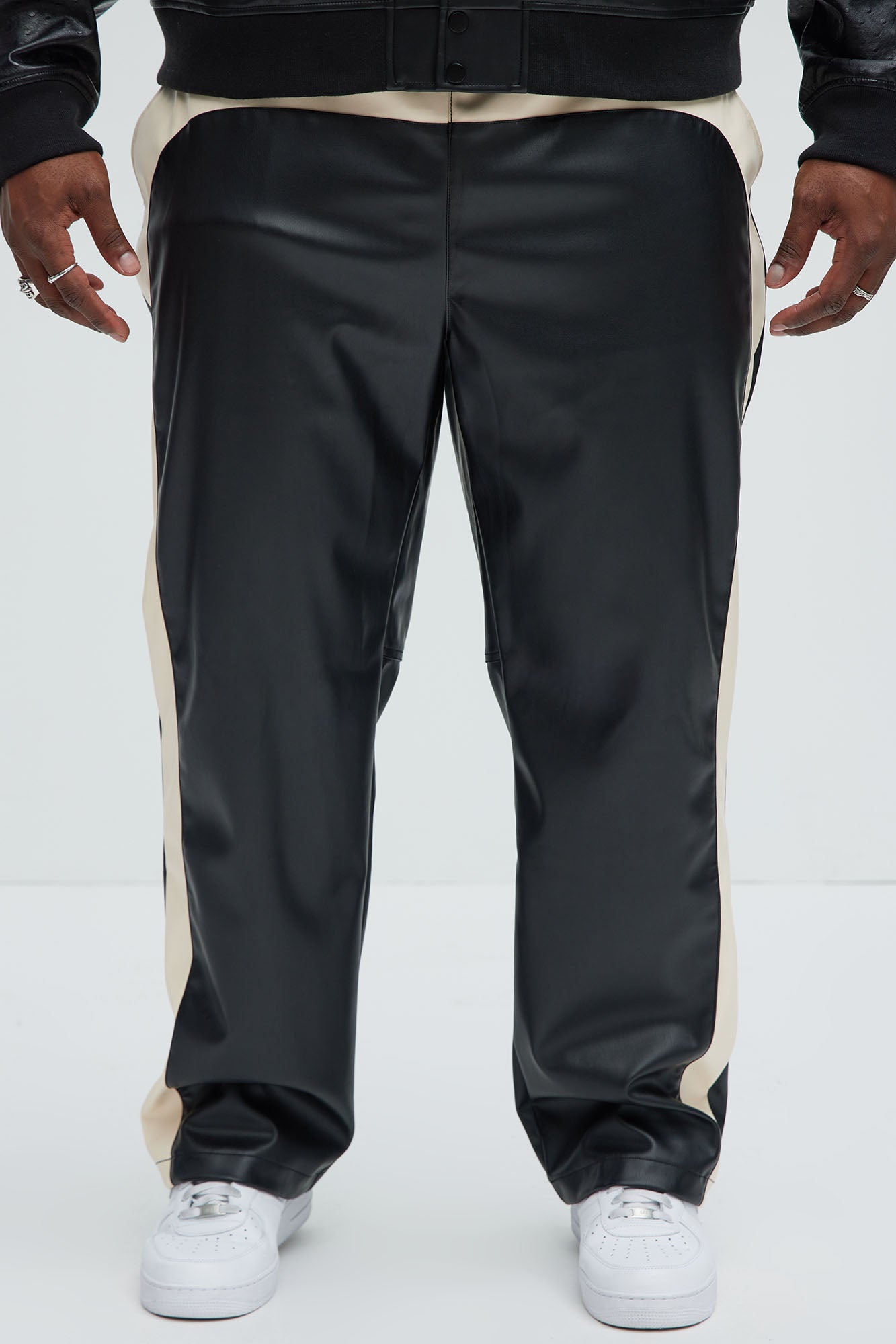 Almost Made It Straight Pants - Black/combo - Image 5