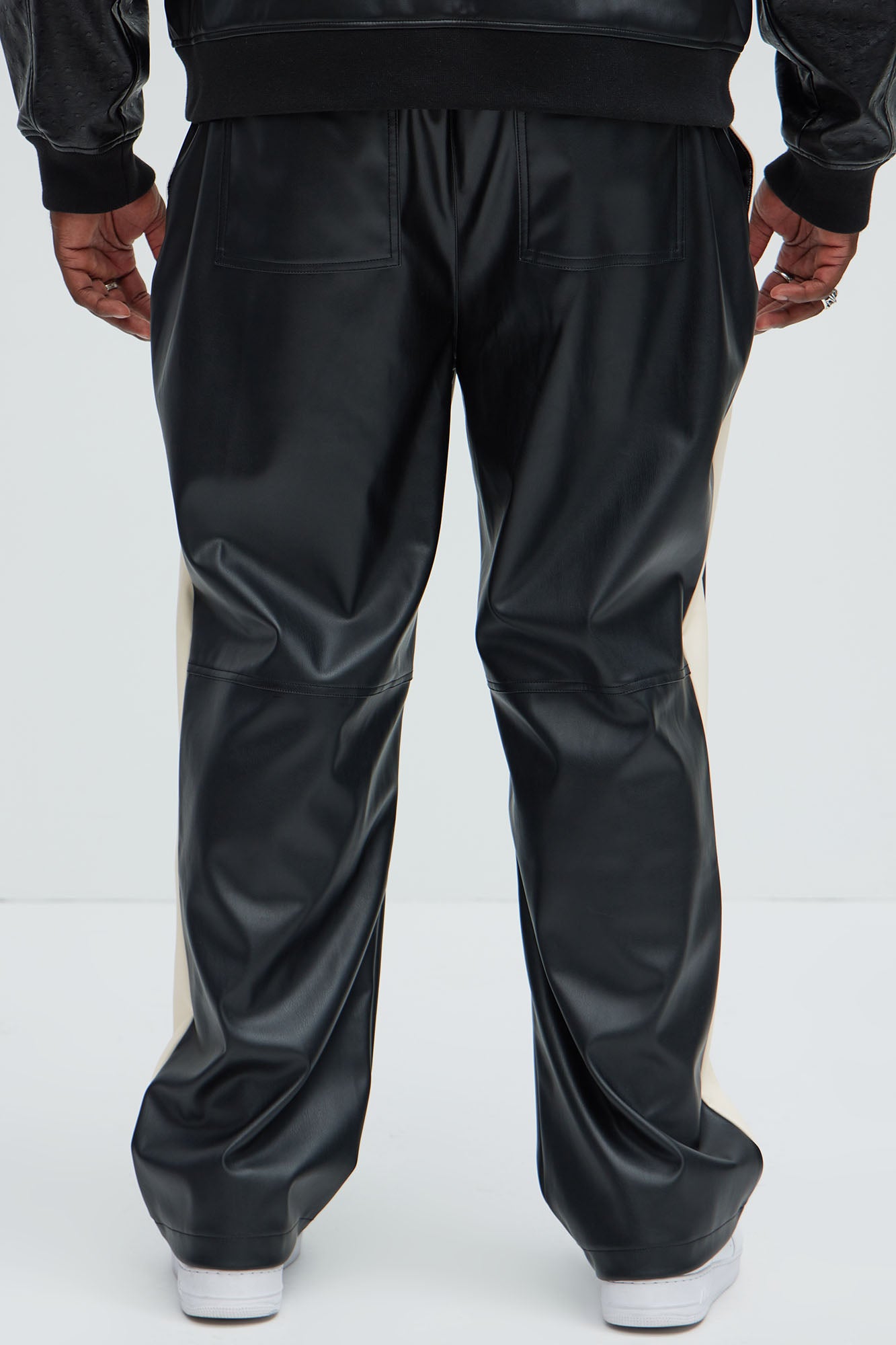 Almost Made It Straight Pants - Black/combo - Image 8
