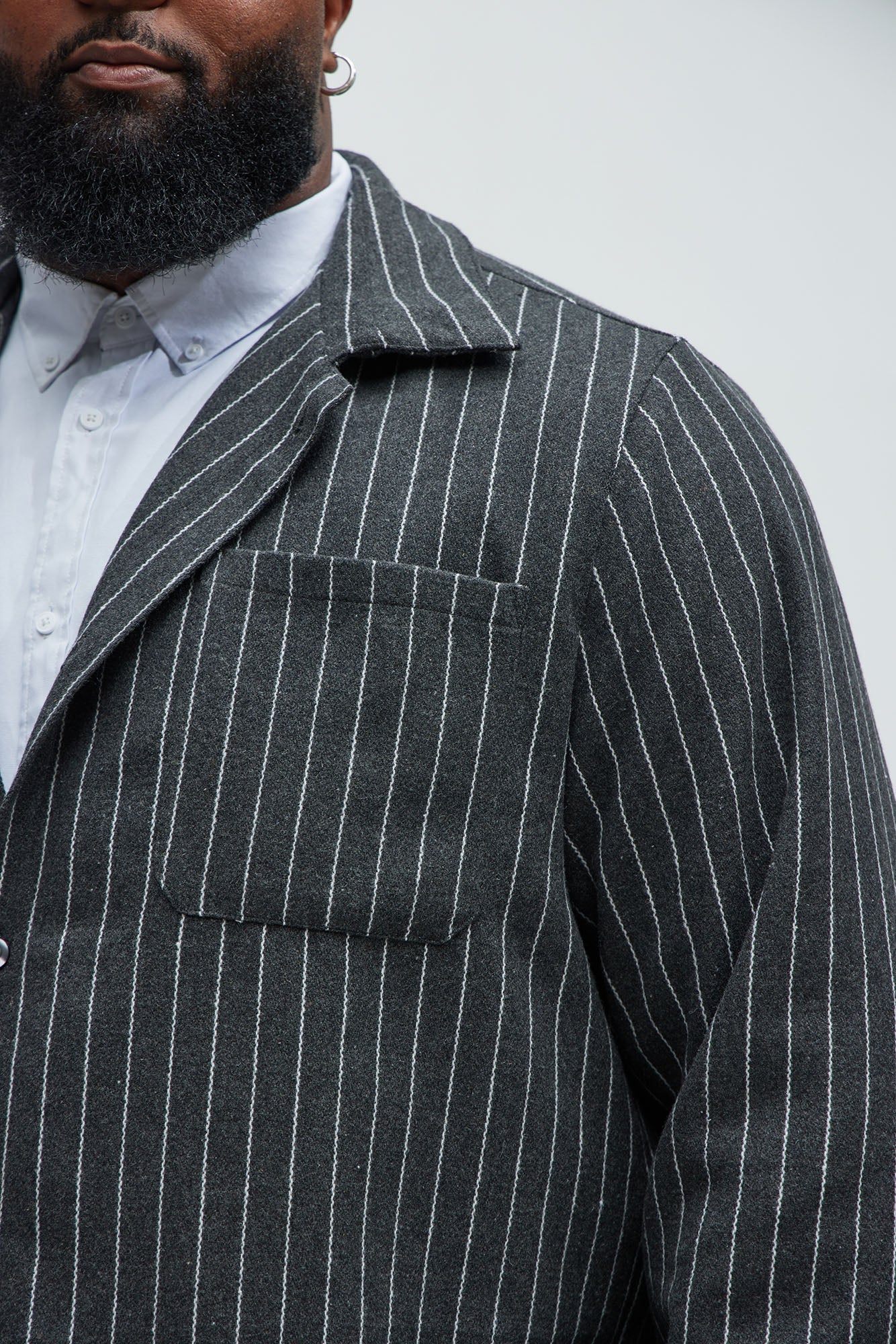 Wait For Your Love Stripe Button Up Shirt - Multi Color - Image 7