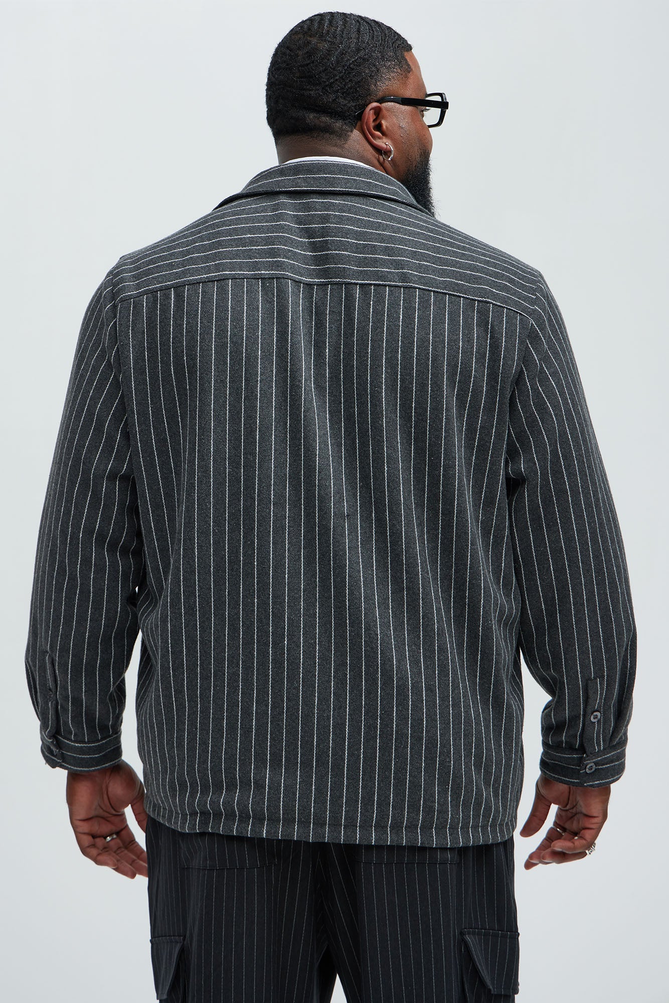 Wait For Your Love Stripe Button Up Shirt - Multi Color - Image 8