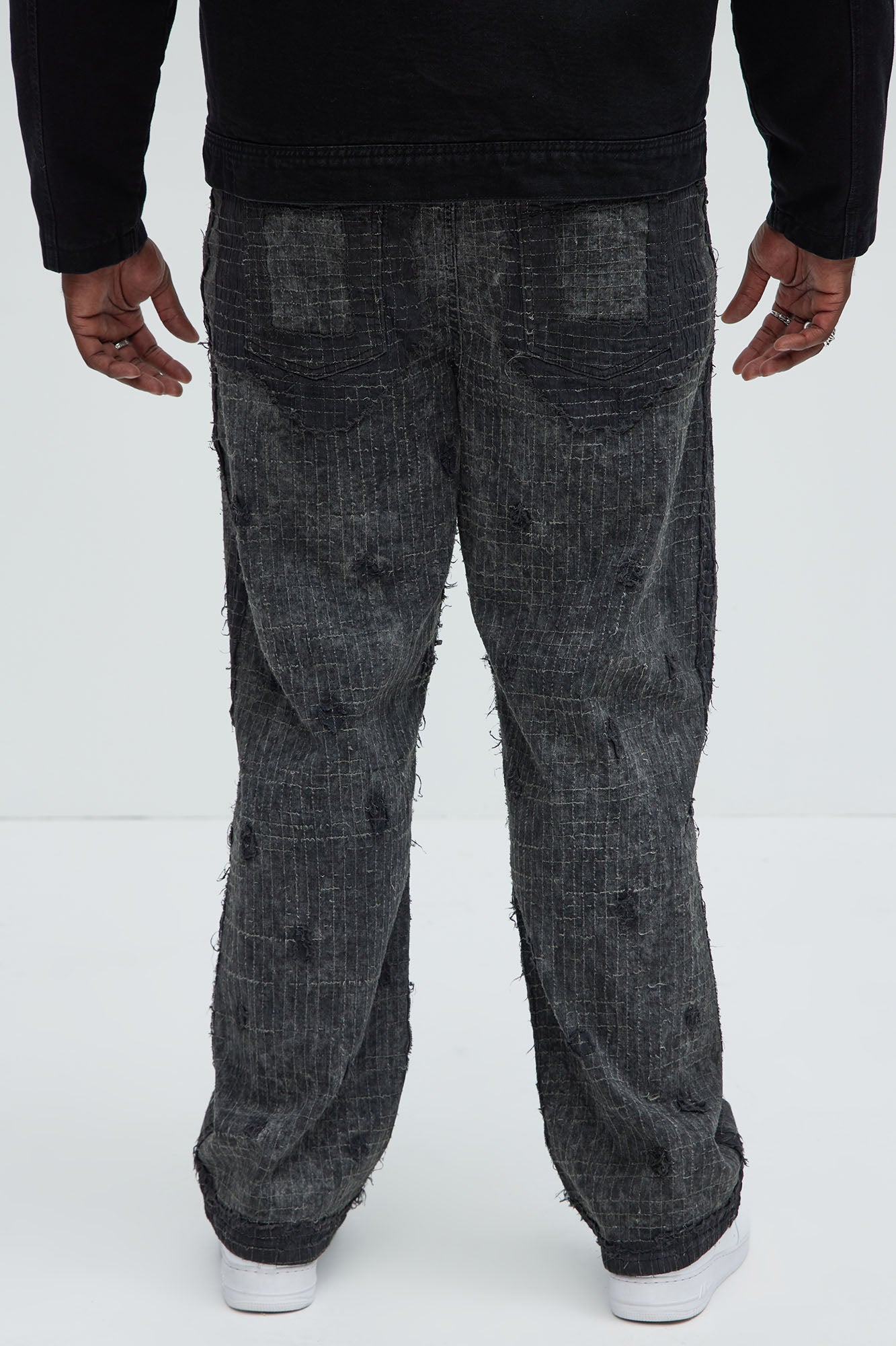Rockstar Straight Jeans - Black Wash - Image 8
