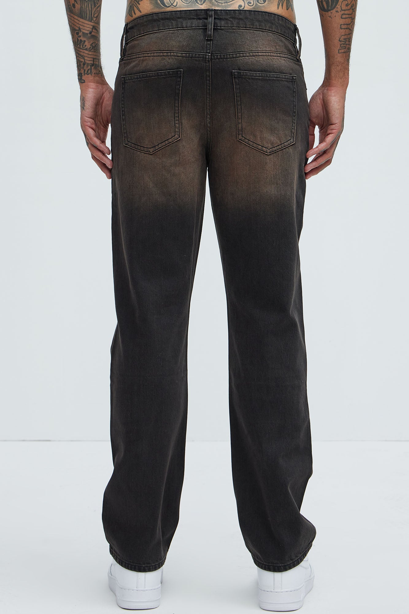 Vito Straight Jeans - Brown - Image 5