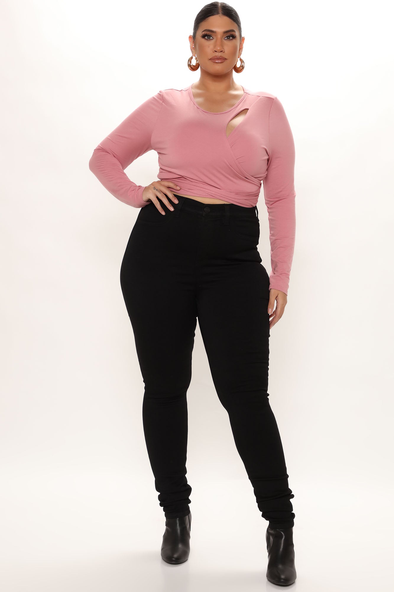 Tall Eva Super Soft Curvy Skinny Jean - Black - Image 7
