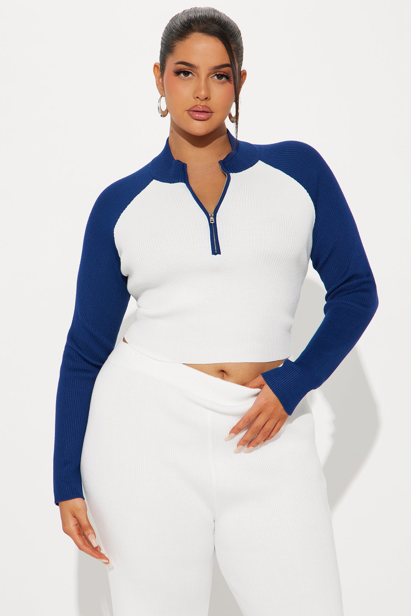 Alizha Sweater Pant Set - Ivory/combo - Image 5