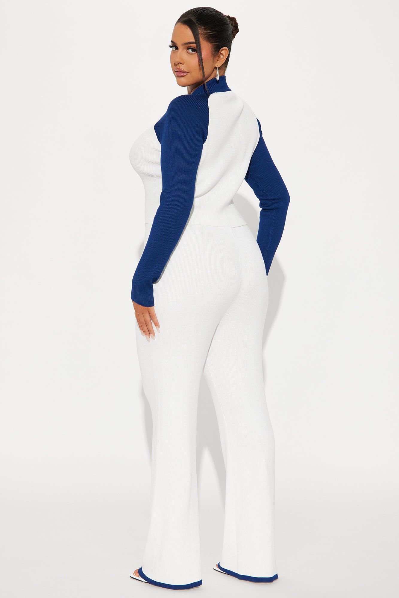 Alizha Sweater Pant Set - Ivory/combo - Image 7