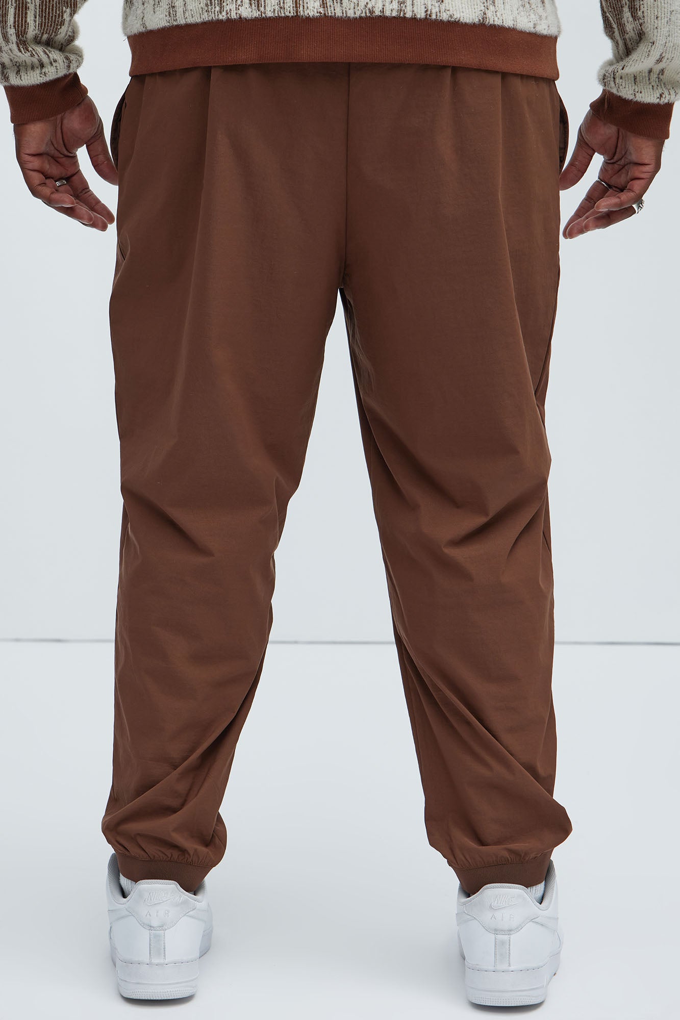 Clement Straight Tech Jogger - Brown - Image 8