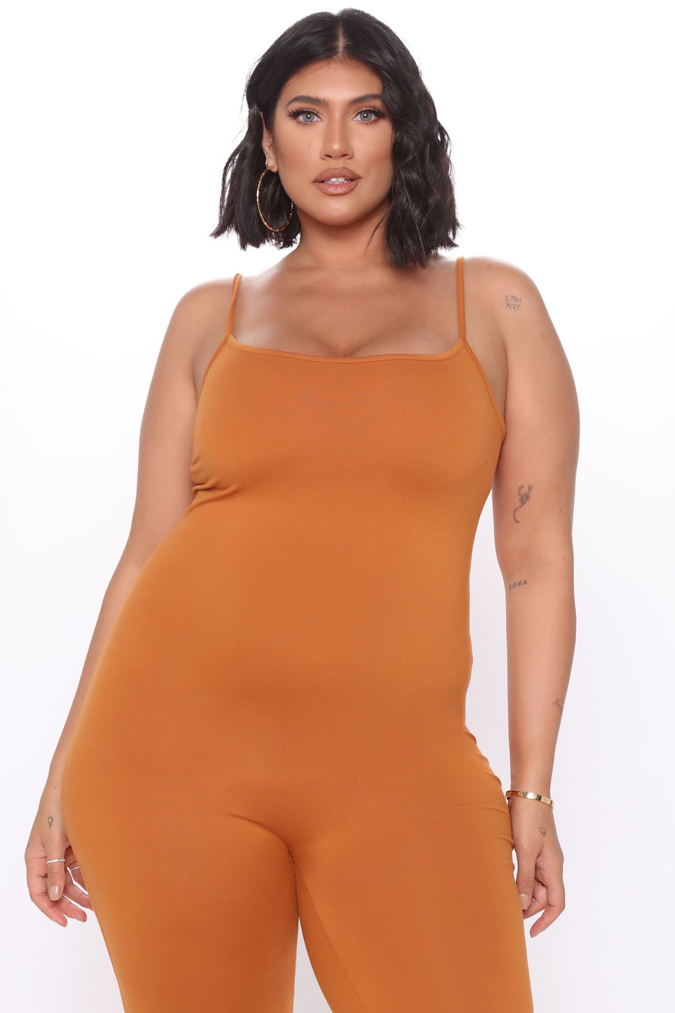 Nova Charmer Jumpsuit Set - Camel - Image 7