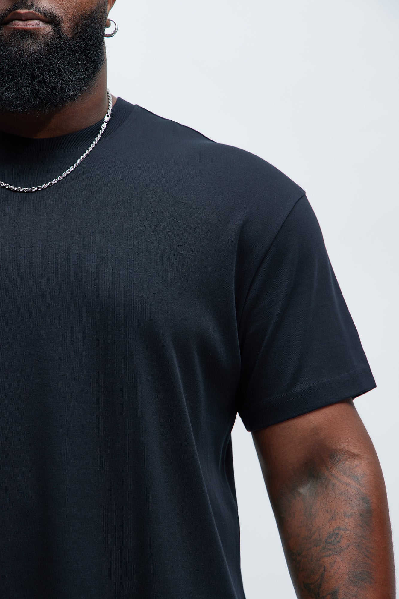 Davison Premium Short Sleeve Tee - Black - Image 7