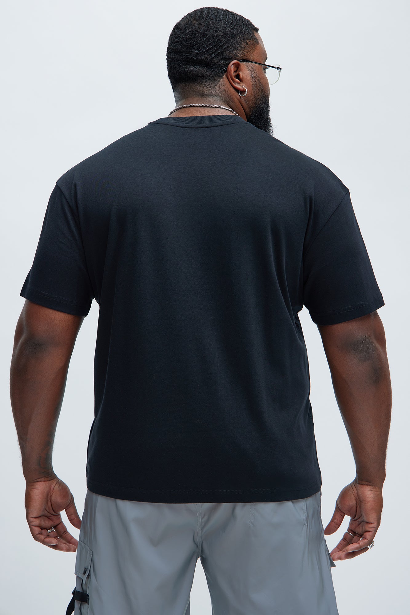 Davison Premium Short Sleeve Tee - Black - Image 8