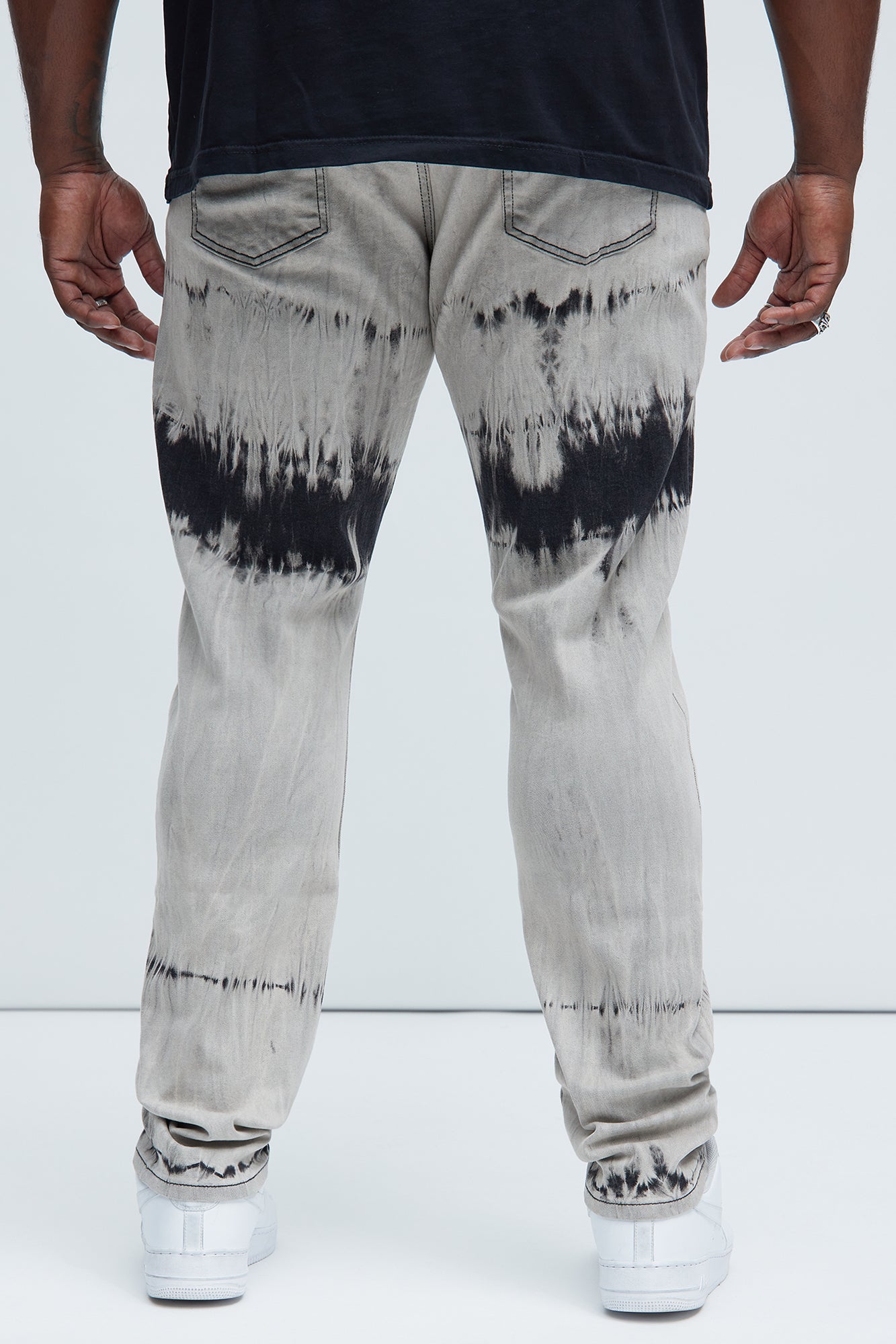 Way Out Stacked Skinny Jeans - Grey/combo - Image 8