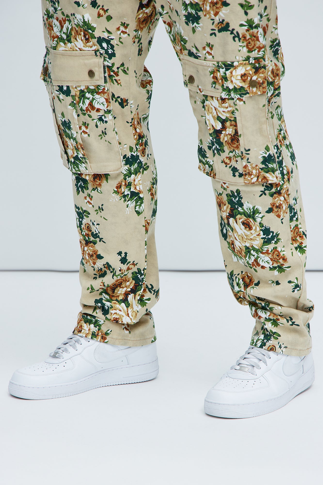 Into The Bloom Slim Pants - Cream/combo - Image 8