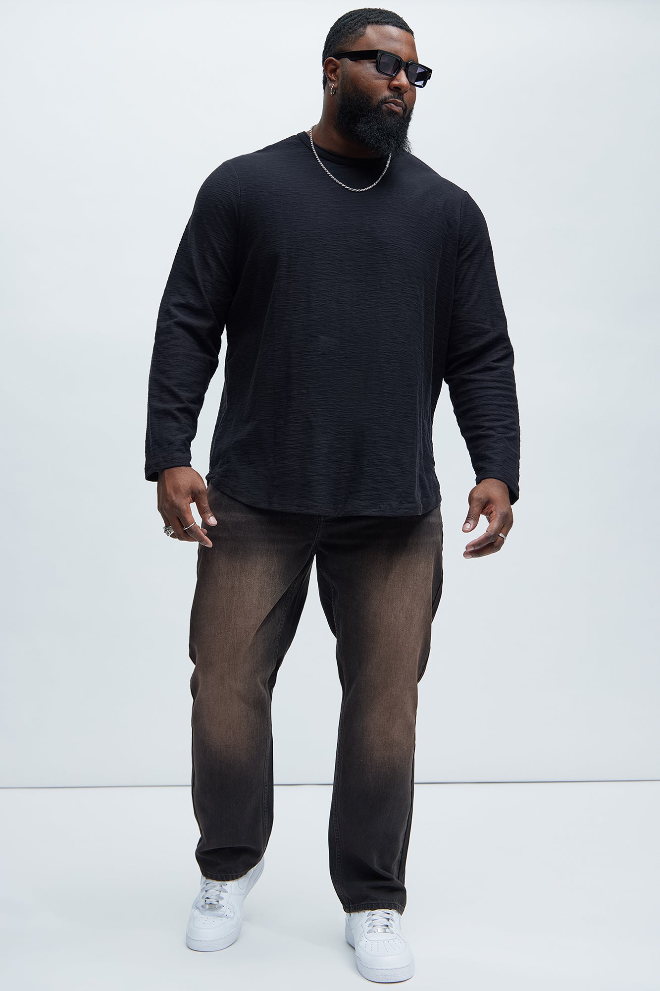 Vito Straight Jeans - Brown - Image 6