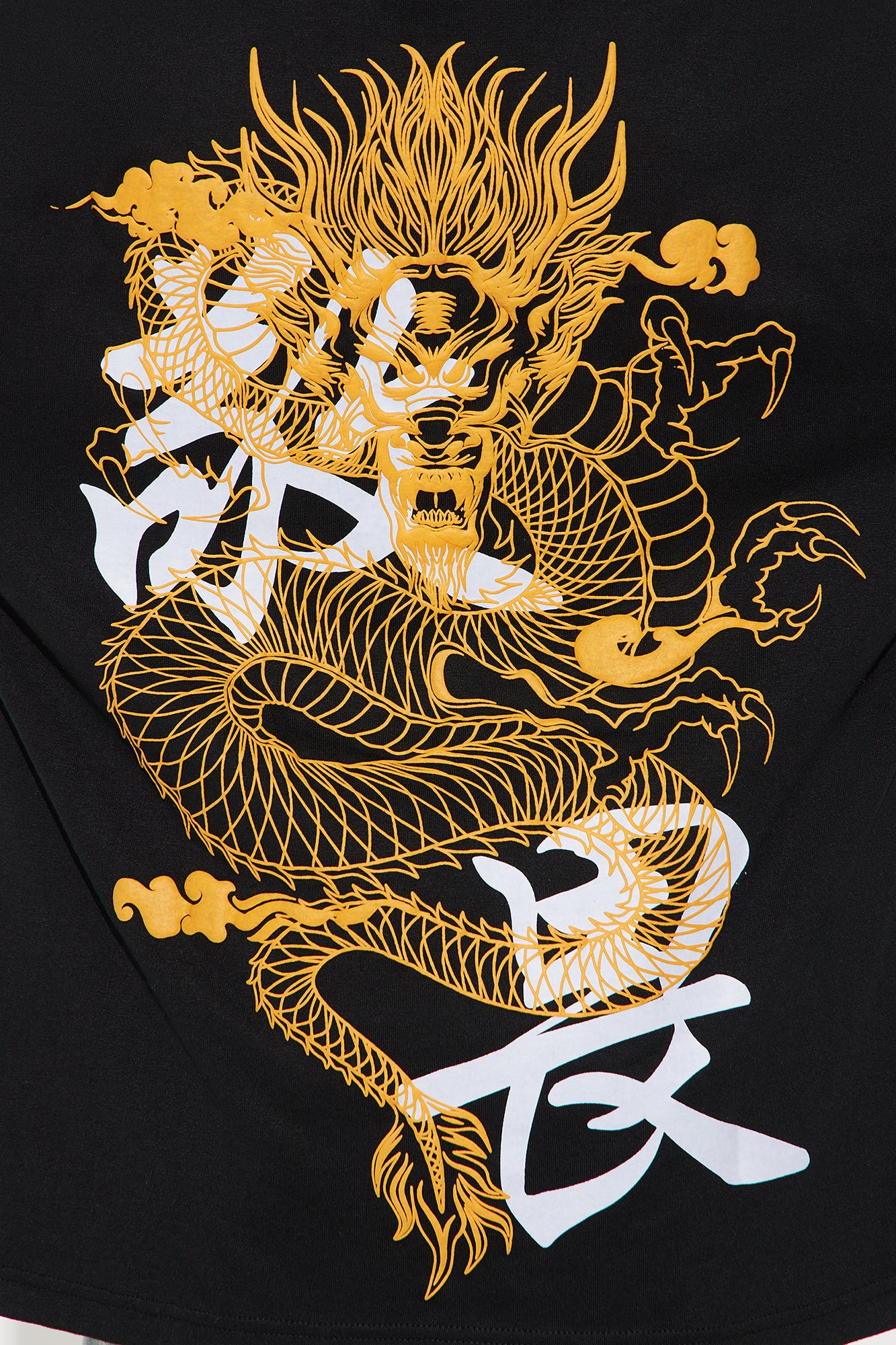 Mini Dragon Dreams Print T-Shirt - Black - Image 5