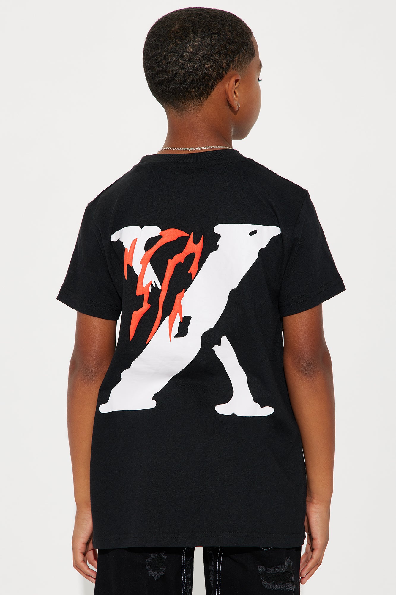 Mini X Marks The Spot Print T-Shirt - Black - Image 4