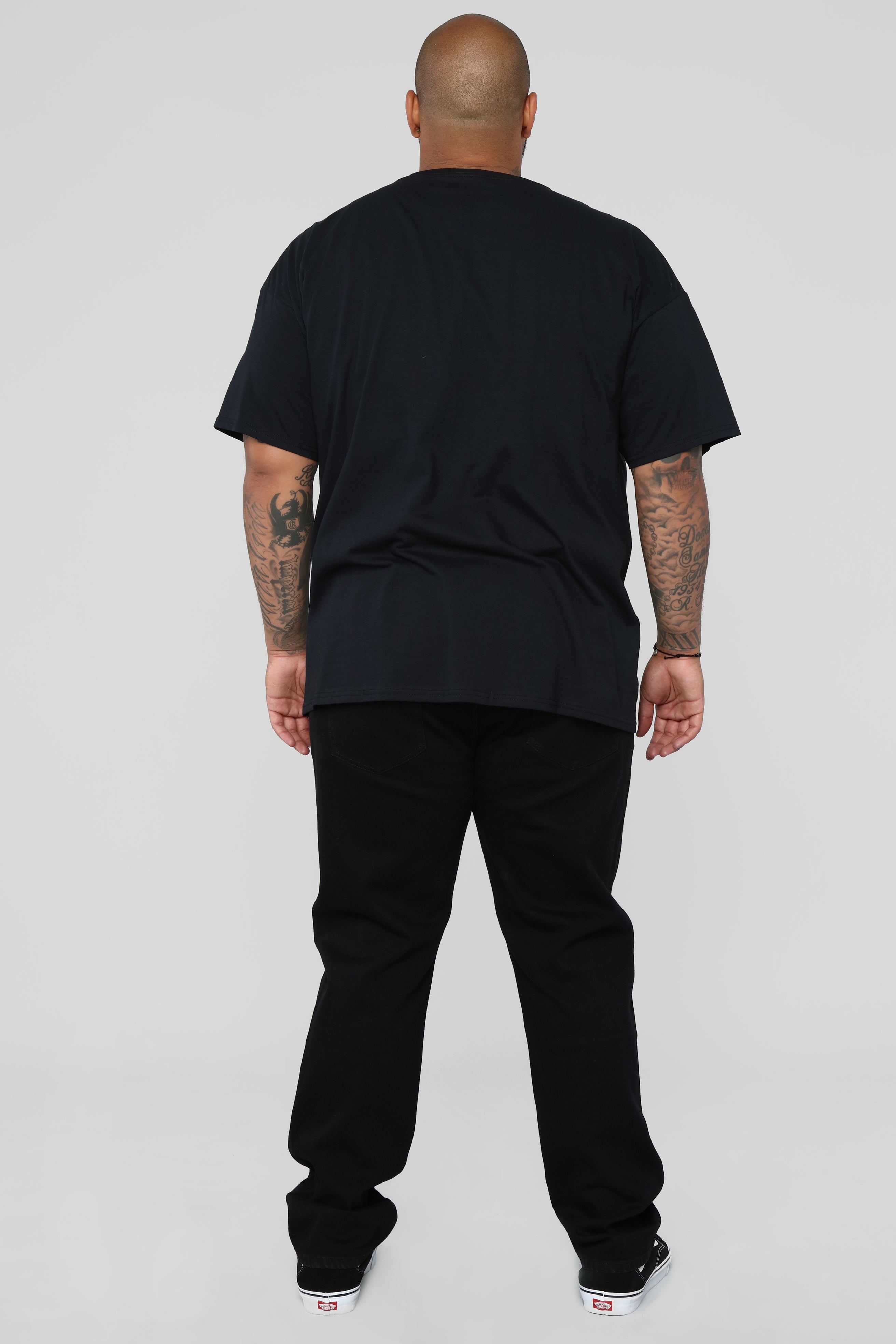 Mike Straight Taper Jeans - Black - Image 7