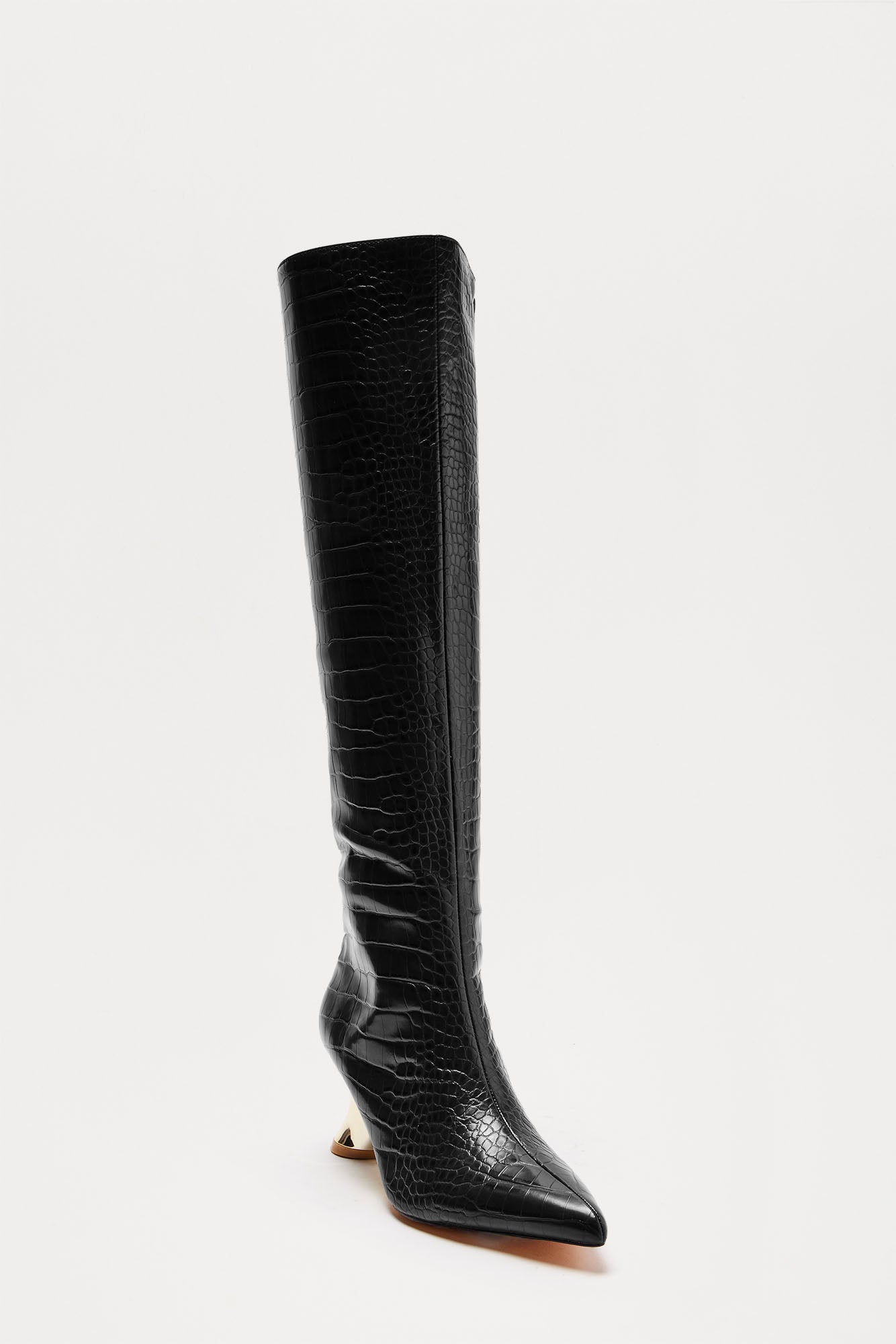 Paxton Croc Boots - Black - Image 3