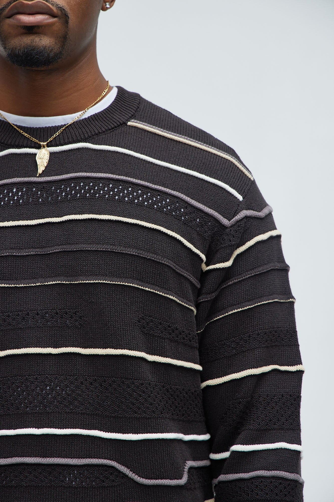 Dreamer Crewneck Sweater - Black/combo - Image 4