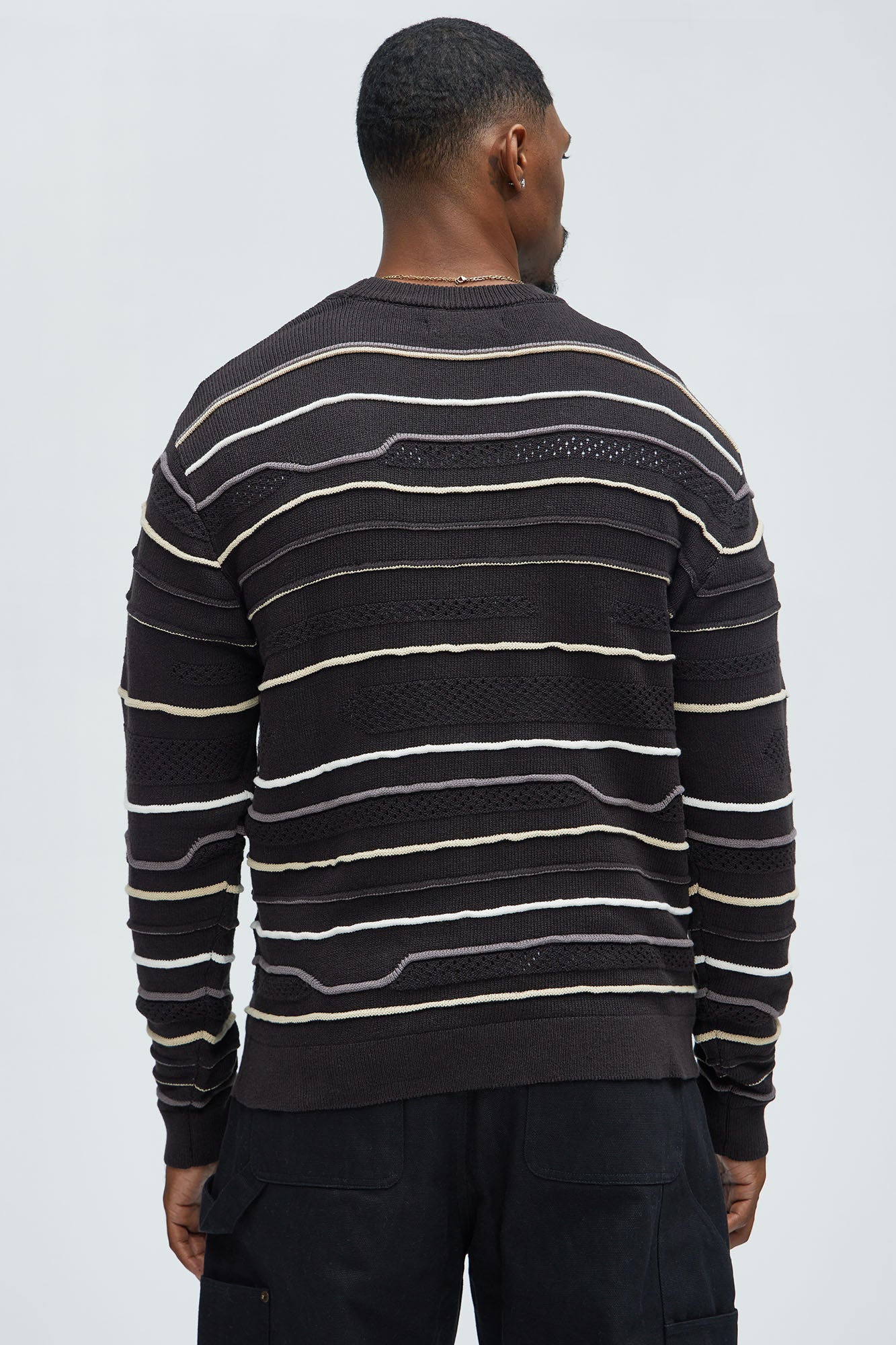 Dreamer Crewneck Sweater - Black/combo - Image 3