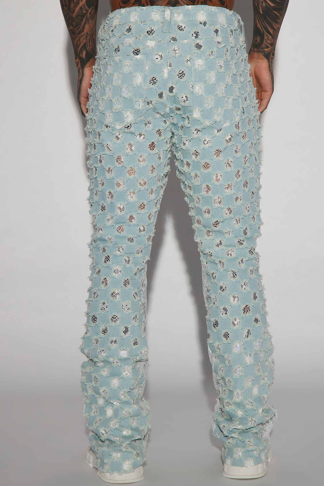 Bravo Carpenter Pants - Light Blue Wash - Image 5