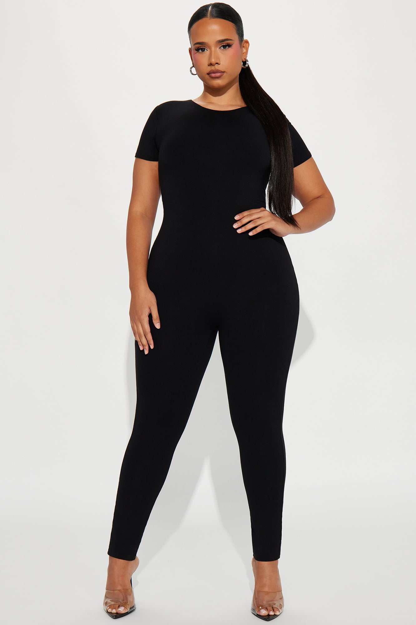 Bree Butter Snatched Jumpsuit  - Black - Image 5