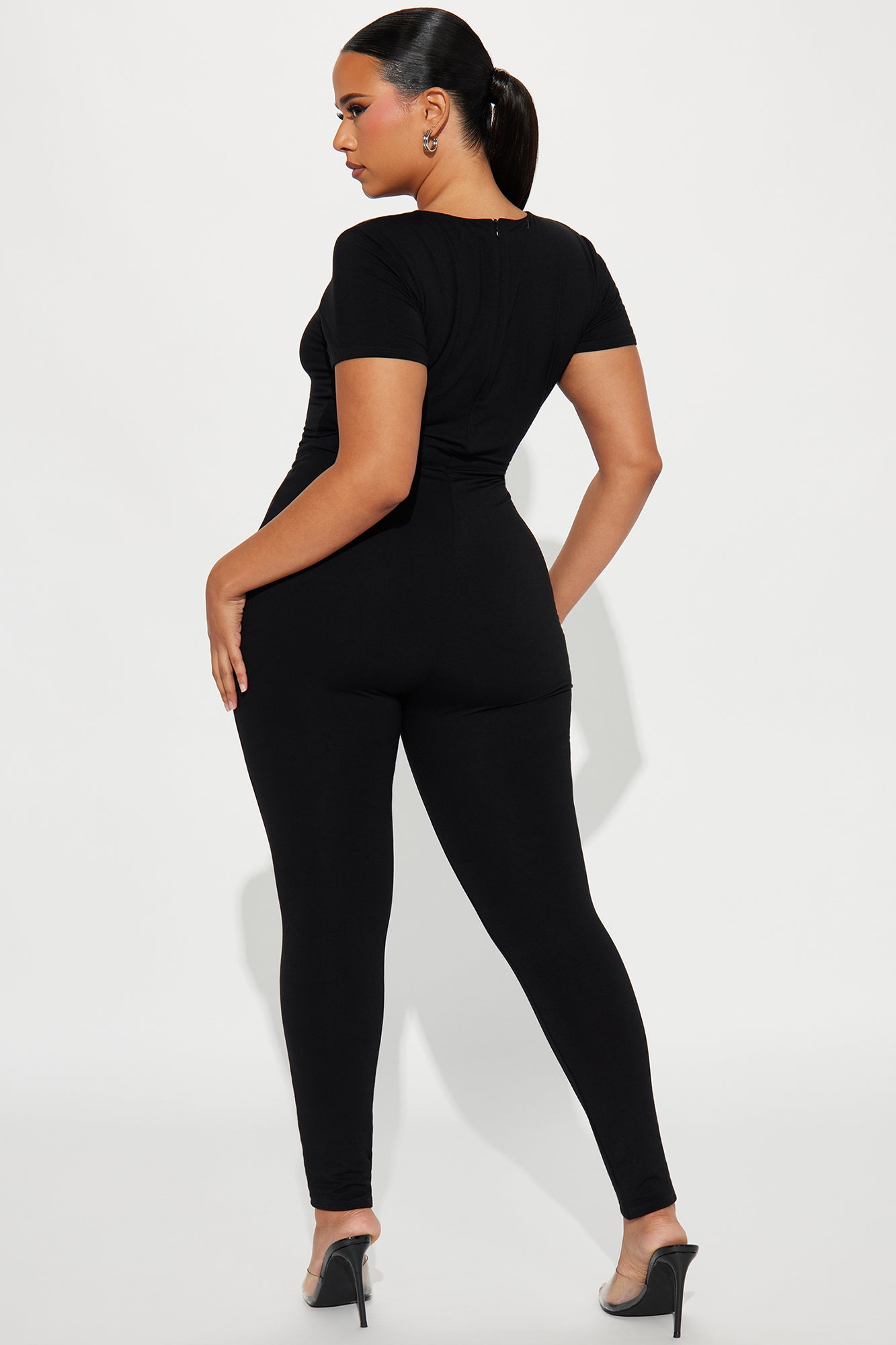Bree Butter Snatched Jumpsuit  - Black - Image 7