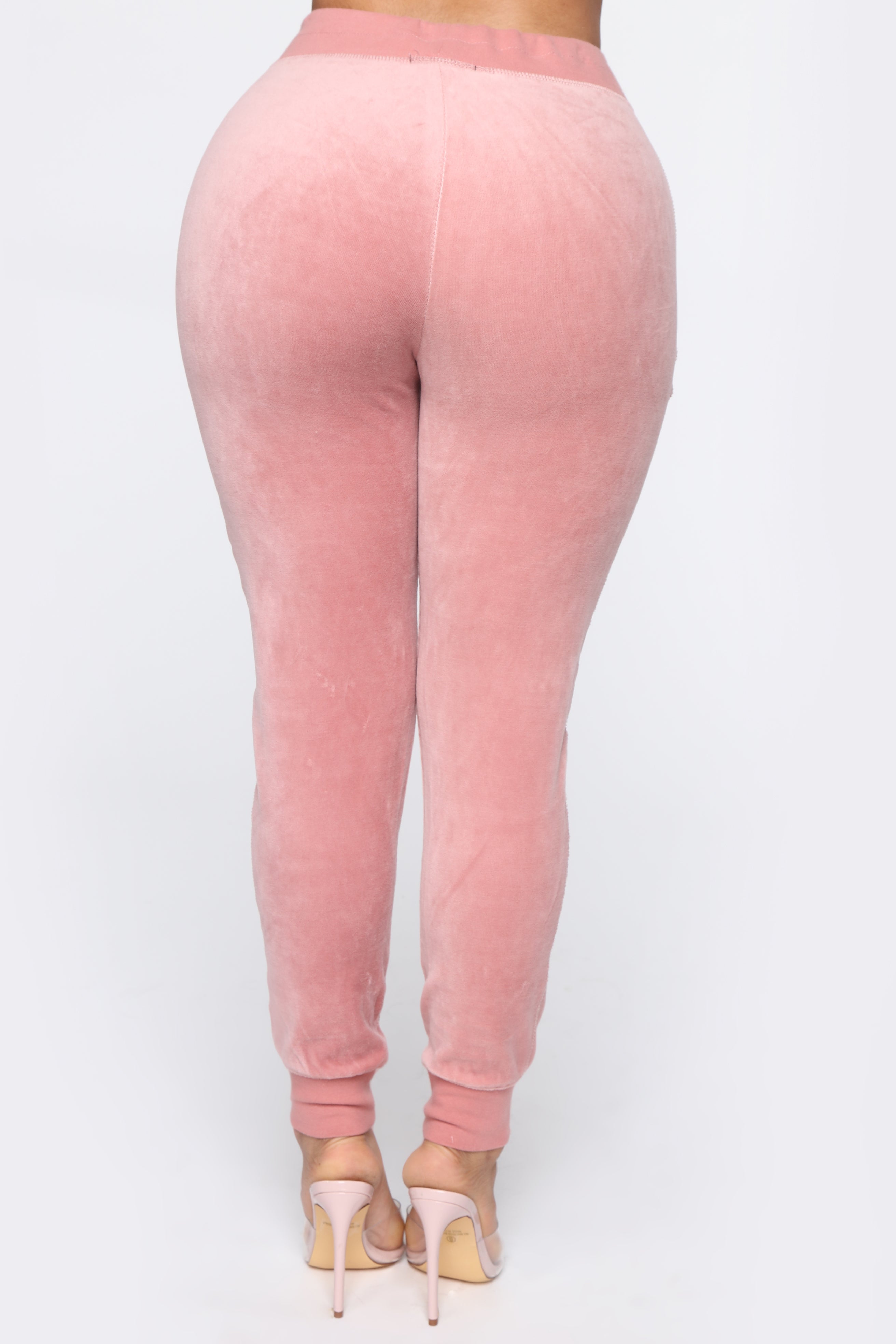 The Original Trendsetter Velour Set - Mauve - Image 8