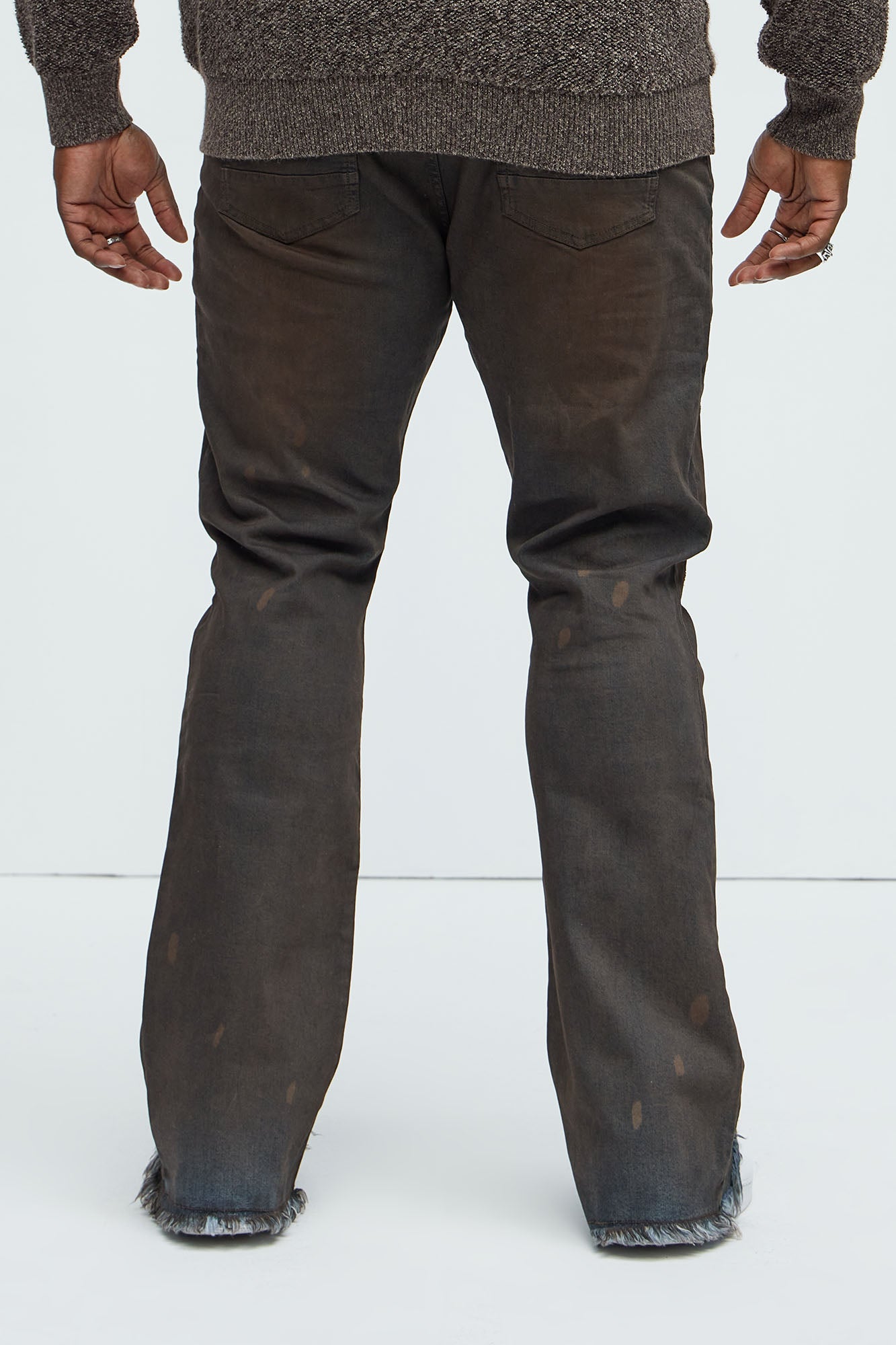Roll With It Stacked Skinny Flare Jeans - Vintage Wash - Image 8