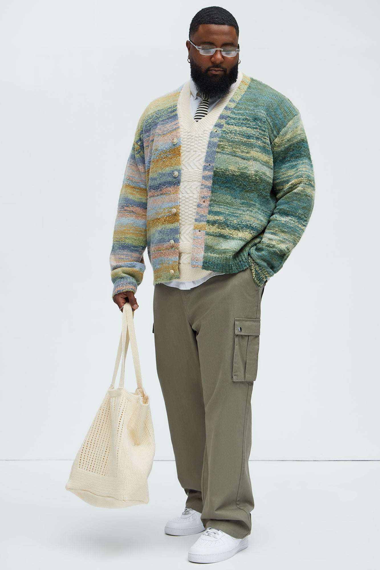 Berry Straight Cargo Pants - Olive - Image 6
