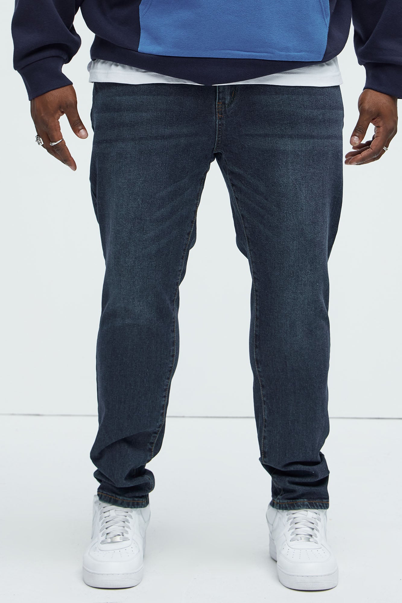 Cornell Skinny Jeans - Dark Wash - Image 5