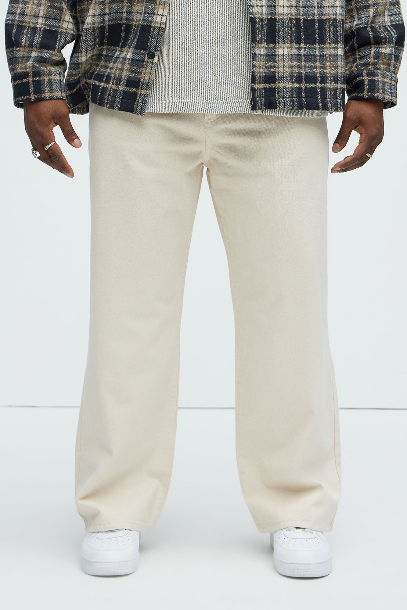Dean Straight Jeans - Sand - Image 5