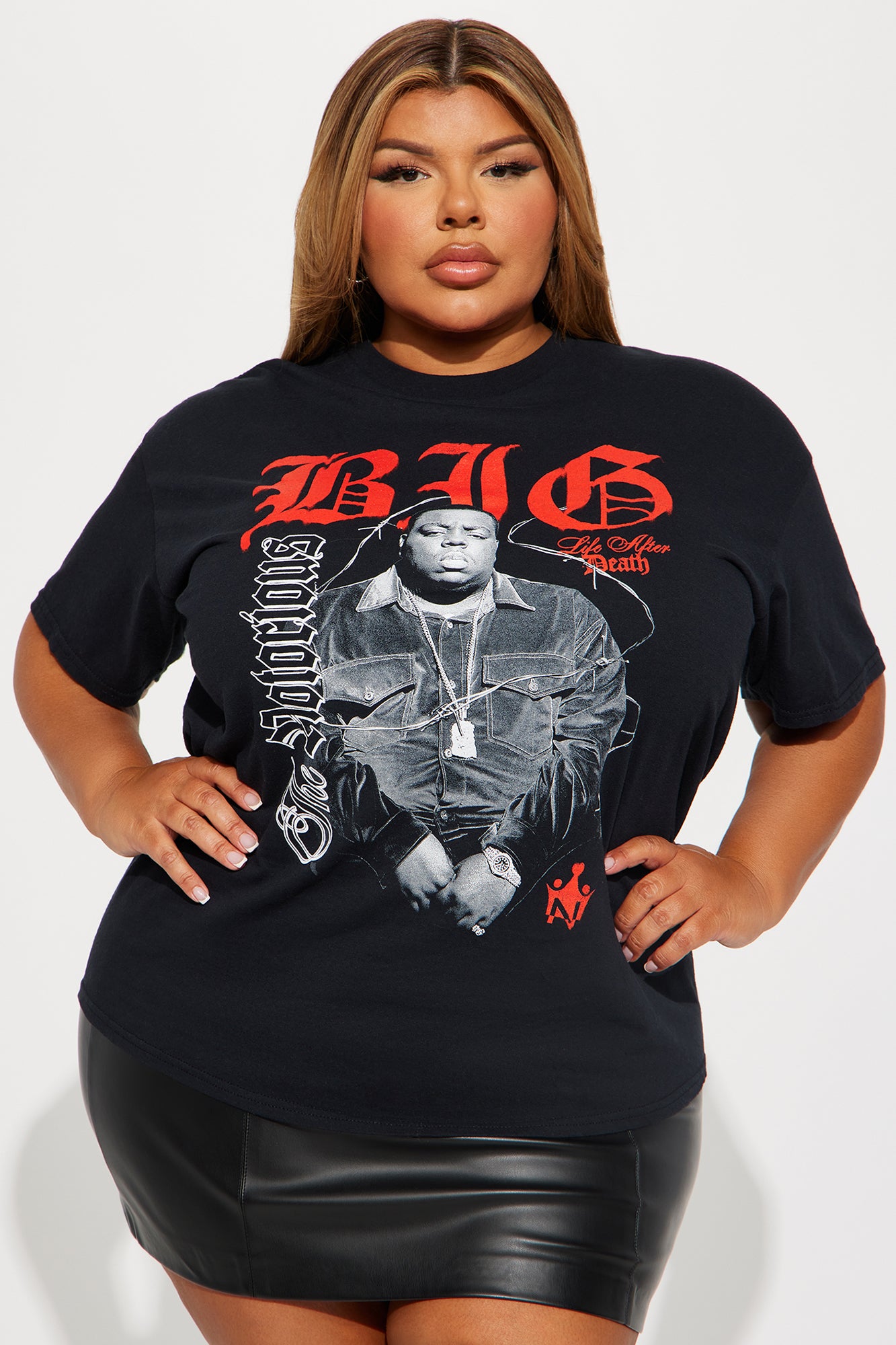 Biggie The Notorious Graphic Tee - Black Wash - Image 4
