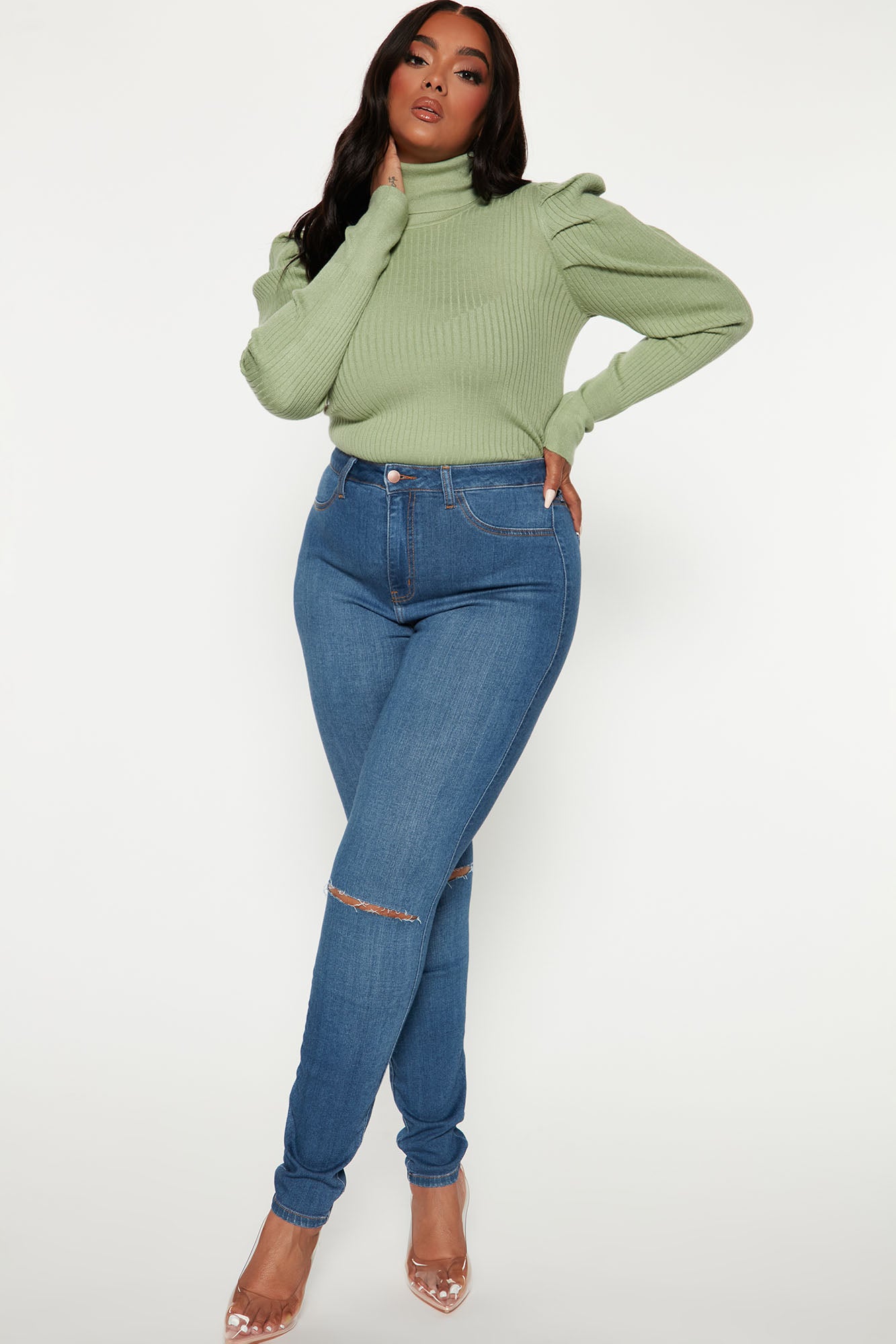 Tall Canopy Jeans - Medium Wash - Image 4
