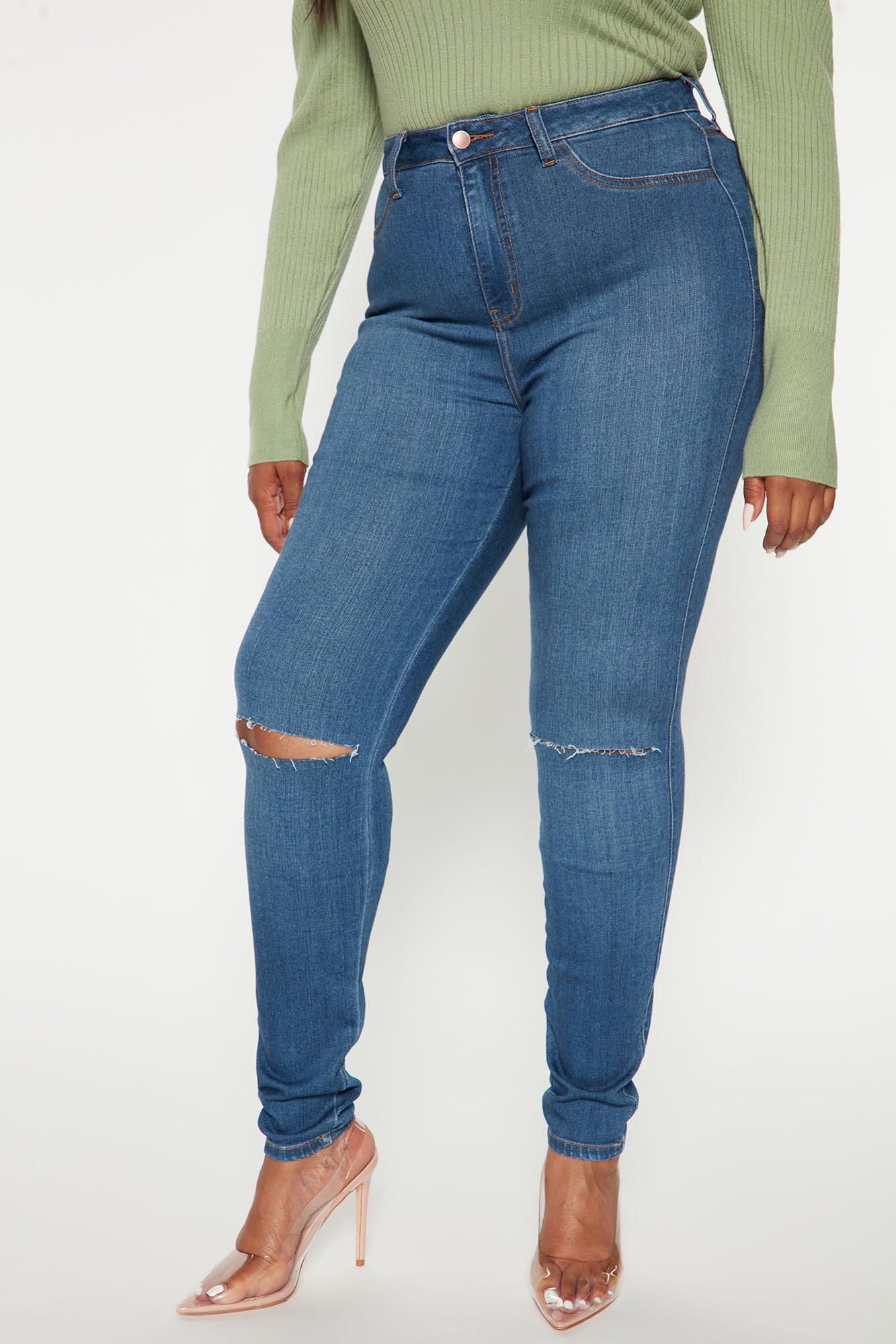 Tall Canopy Jeans - Medium Wash - Image 5
