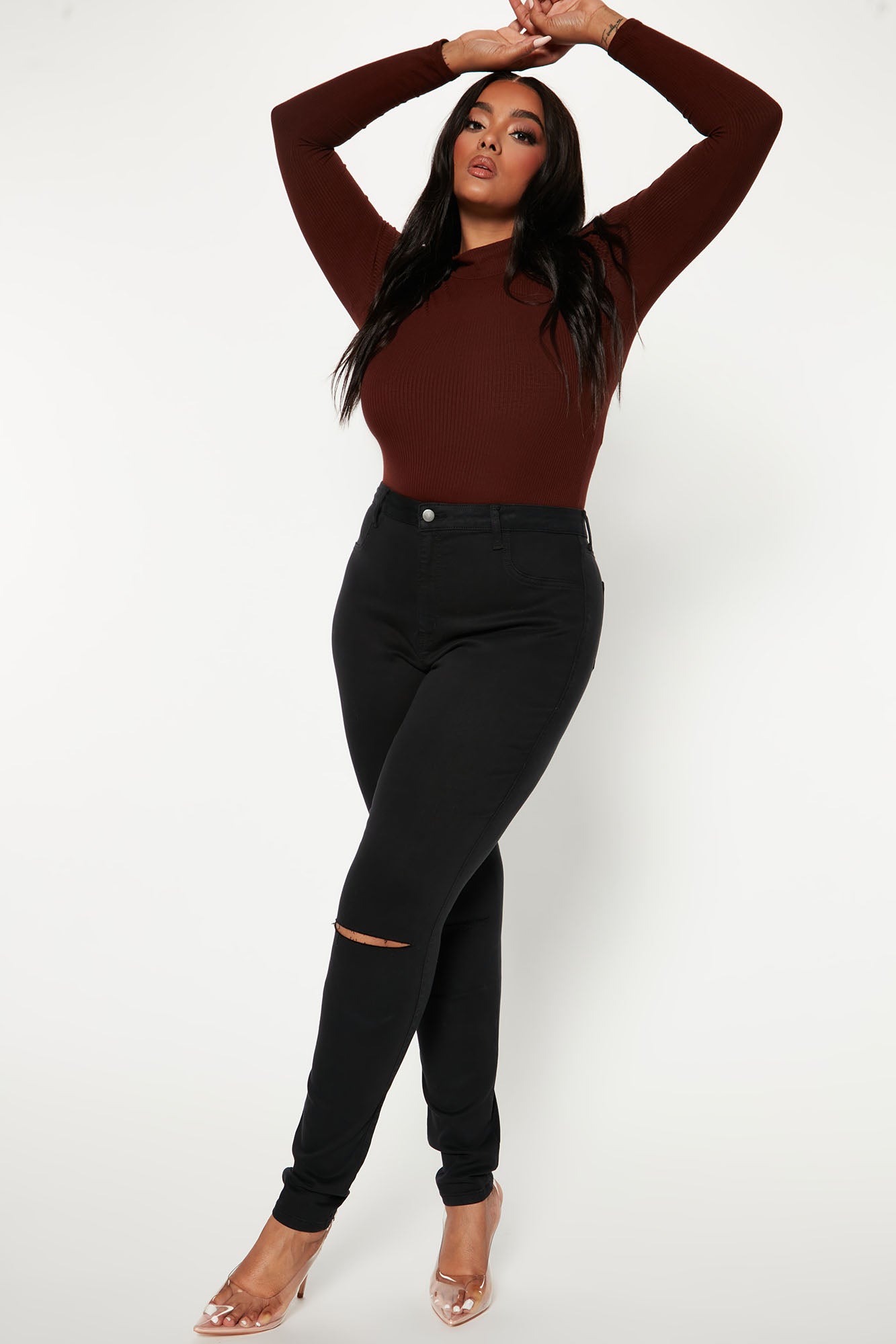 Tall Canopy Jeans - Black - Image 4