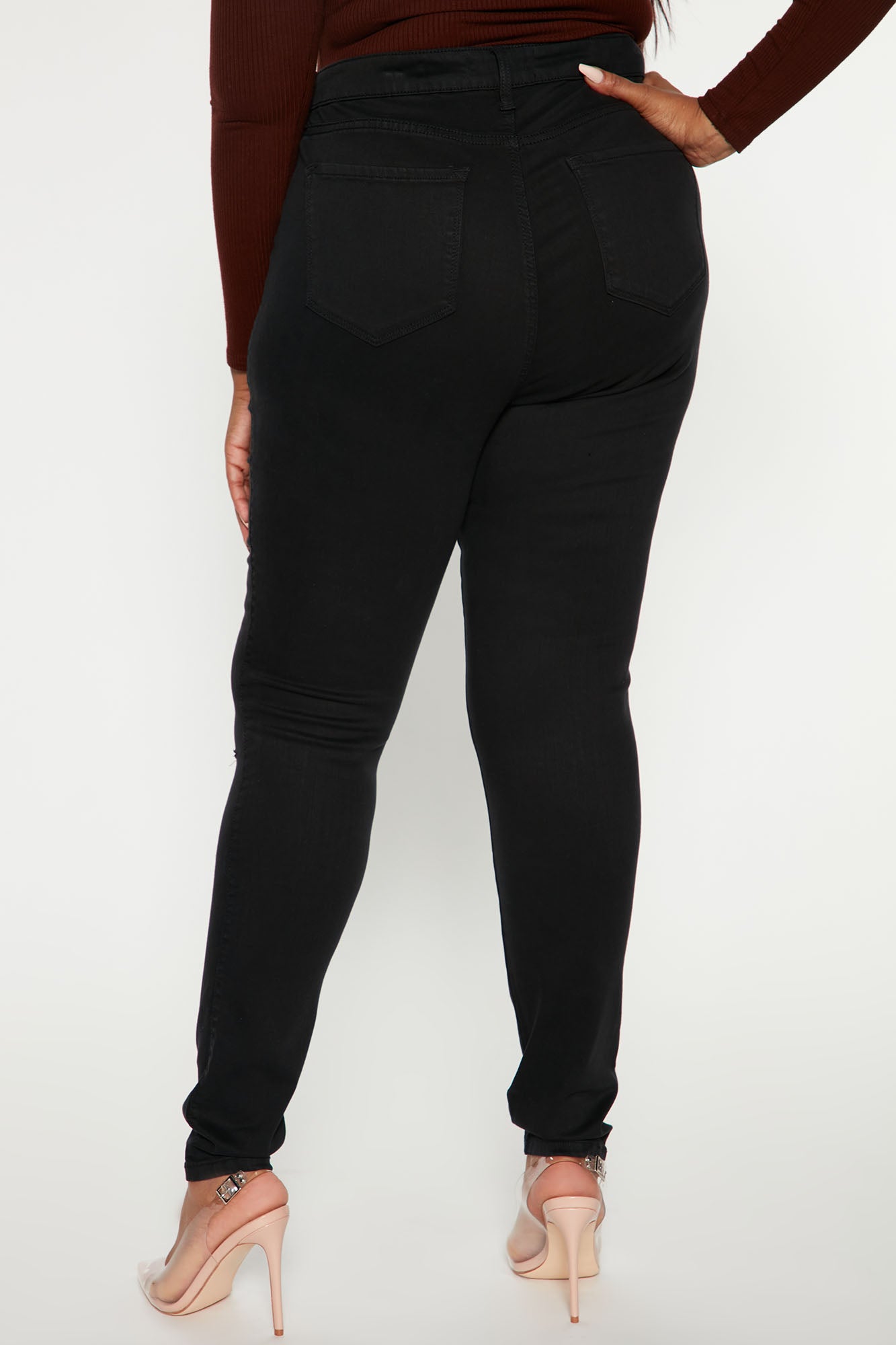 Tall Canopy Jeans - Black - Image 6