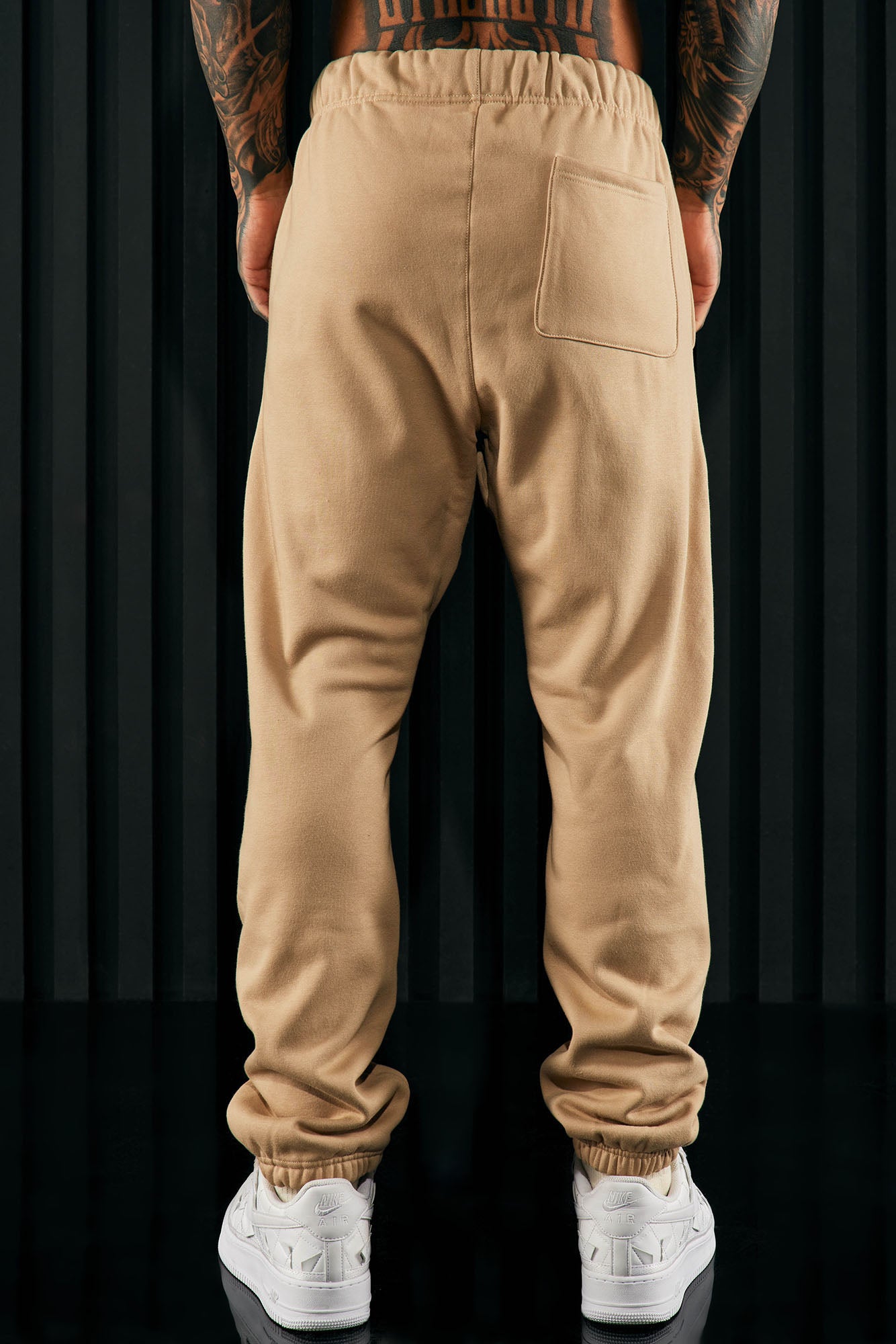 Tyson Heavyweight Sweat Jogger - Taupe - Image 5