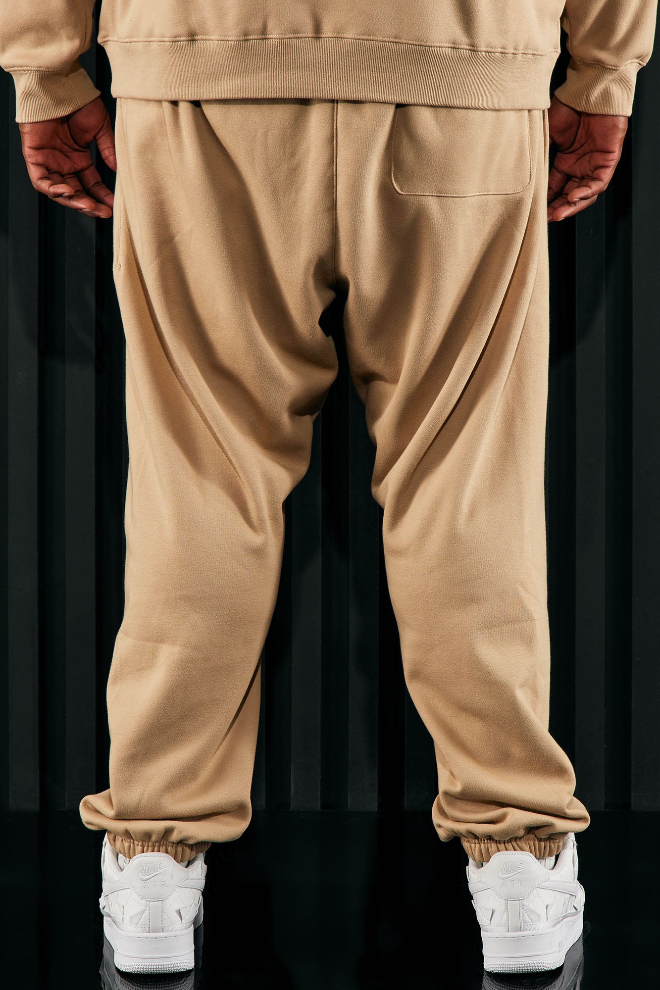 Tyson Heavyweight Sweat Jogger - Taupe - Image 12
