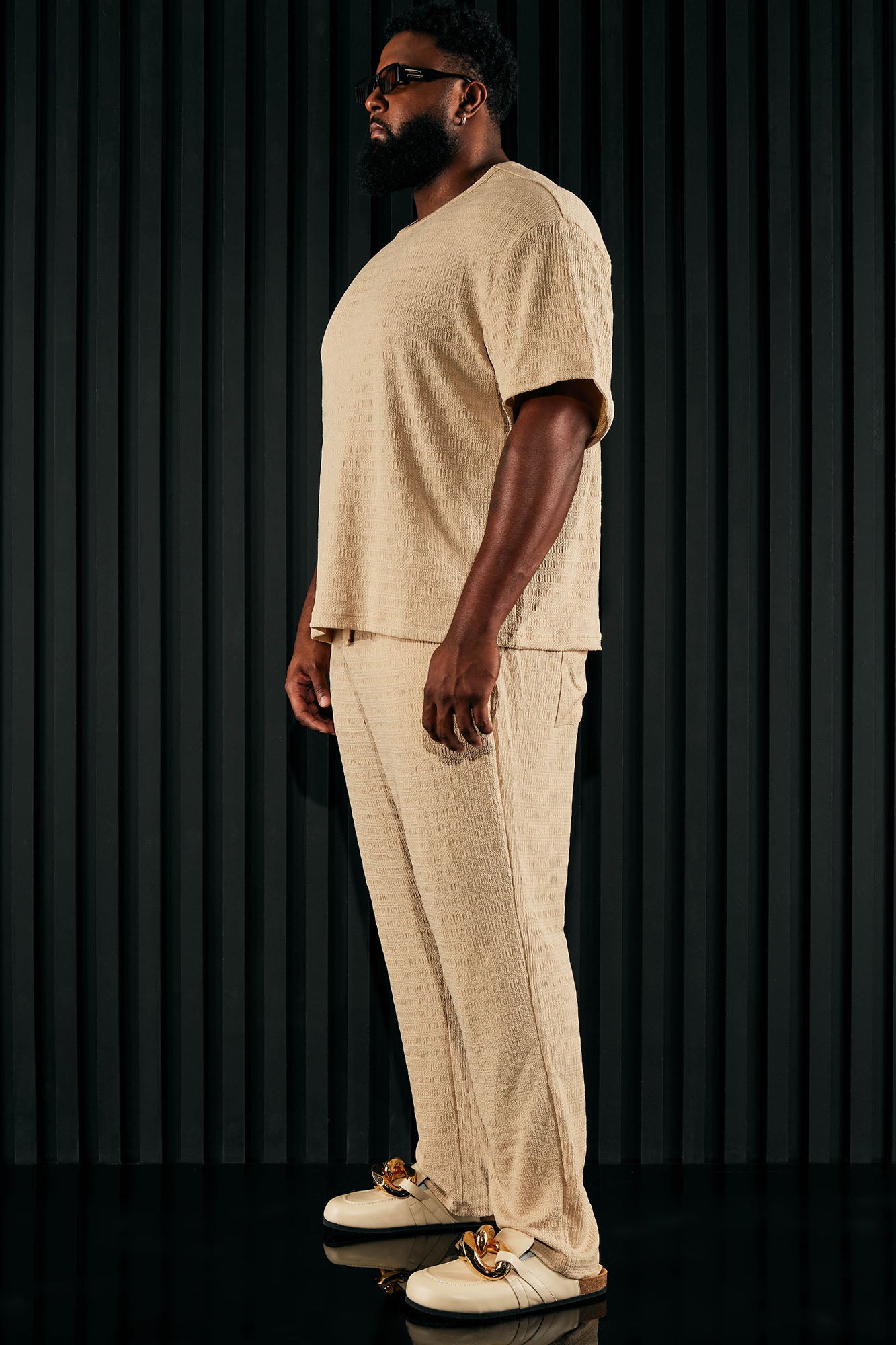 Boca Slim Pants - Tan - Image 10