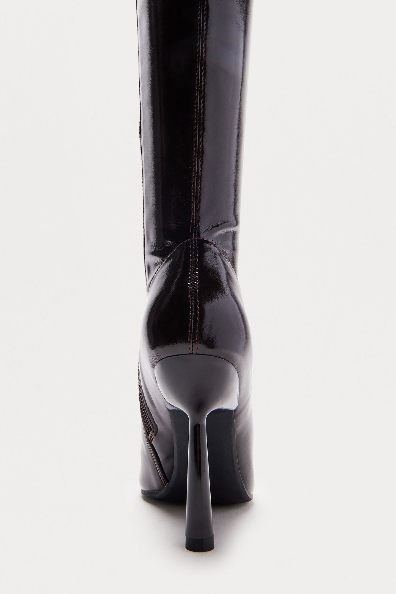 Birmingham Knee High Boots - Brown - Image 5