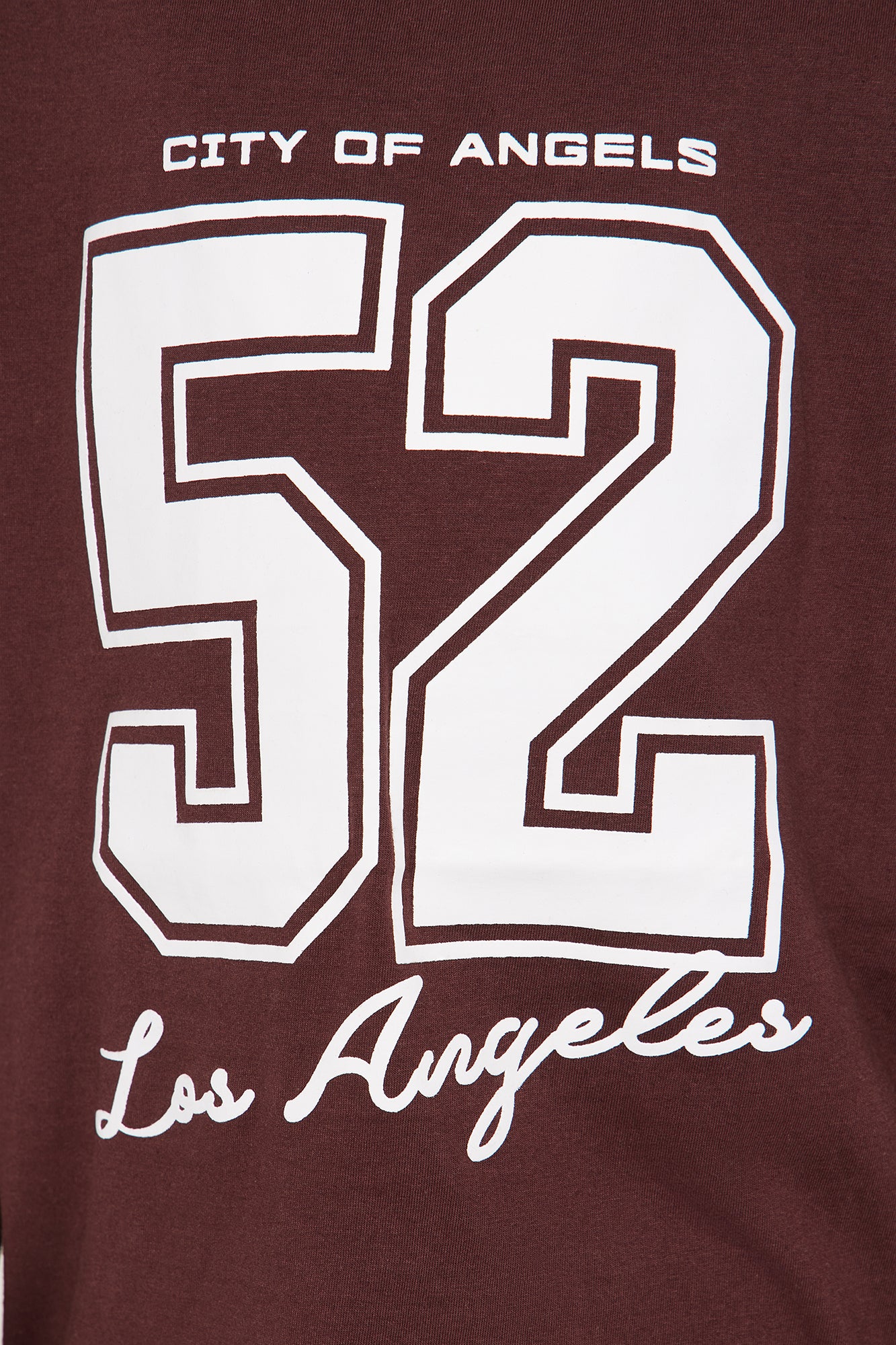 Mini 52 City Of Angeles Front/Back Short Sleeve Tee - Chocolate - Image 4