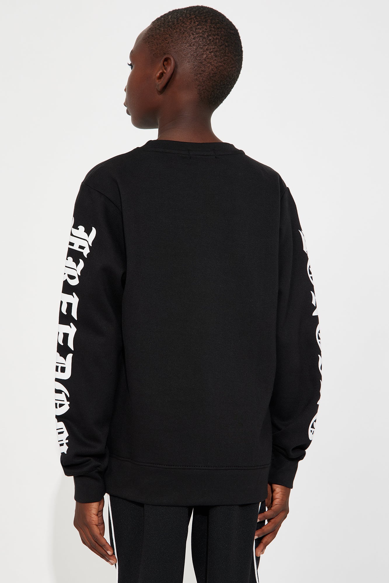 Mini Longing For Freedom Fleece Sweatshirt - Black - Image 3