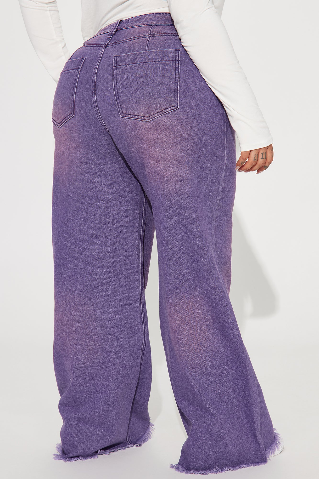 Ashtin Baggy Jeans - Purple - Image 7