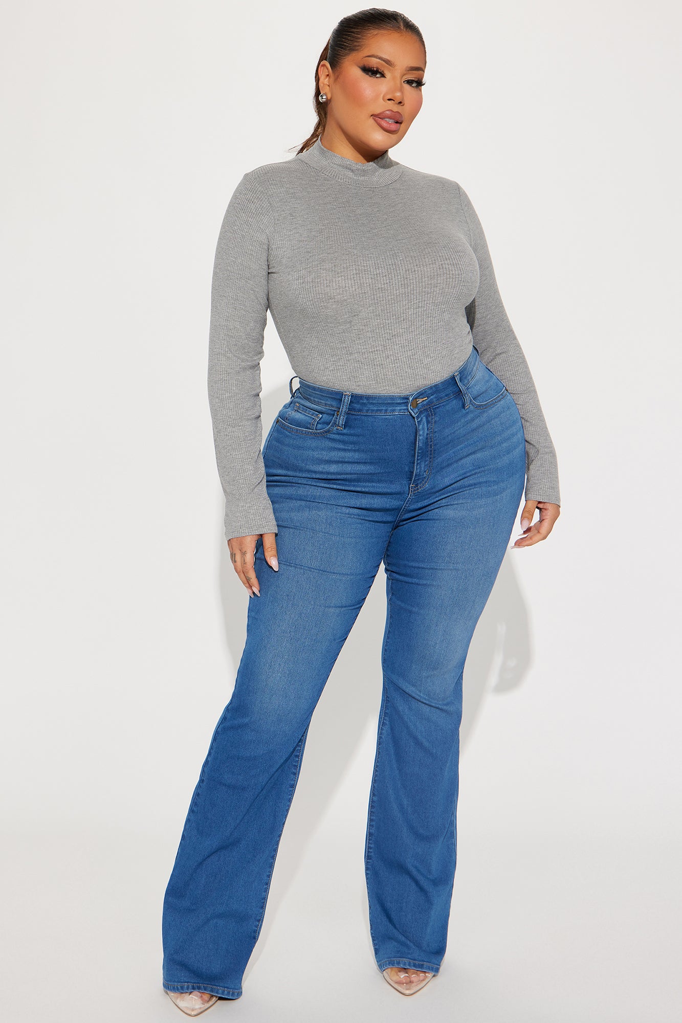 Dana Bodysuit - Charcoal - Image 6