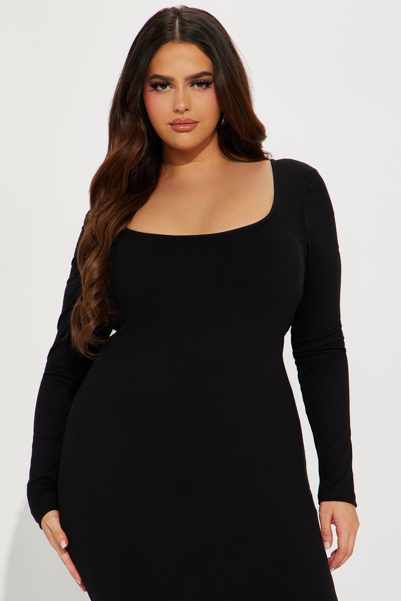 Ava Shapewear Maxi Dress - Black - Image 5