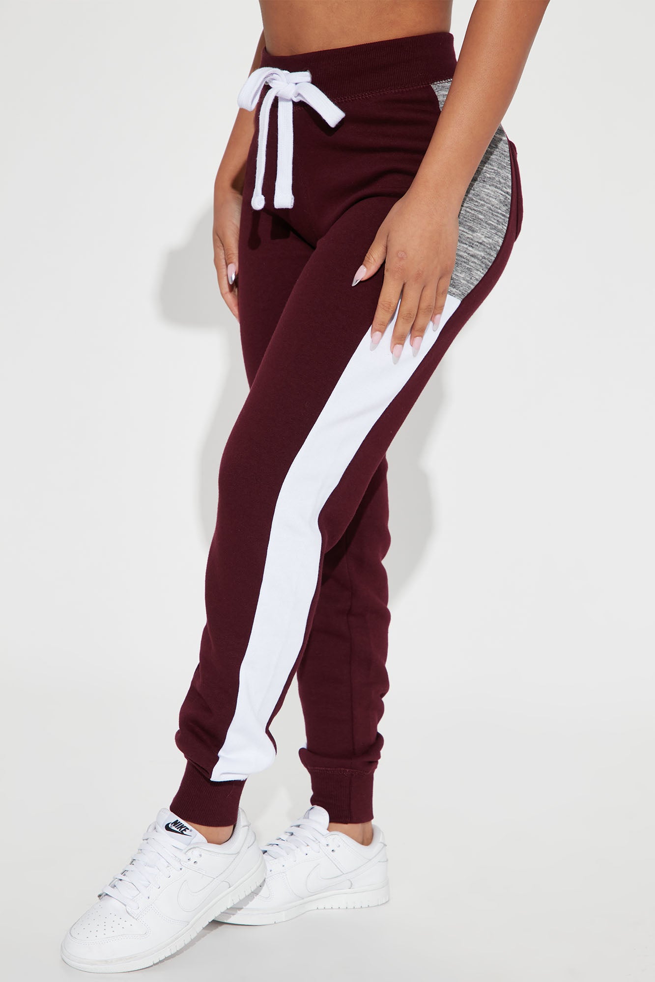 Analissa Jogger - Maroon - Image 3