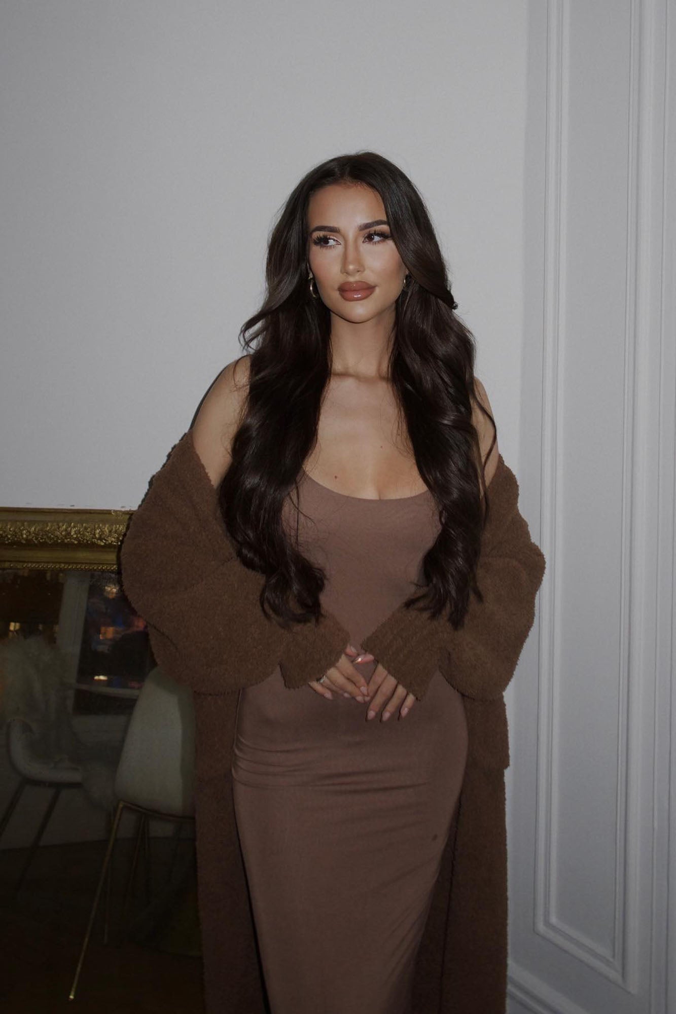Ajay Maxi Dress - Mocha - Image 6