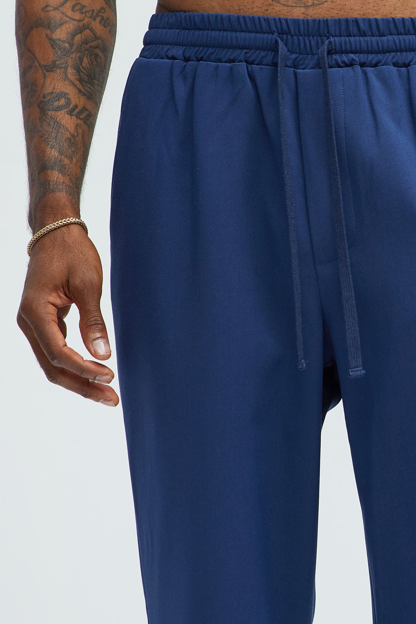 Ronan Straight Trousers - Navy - Image 4